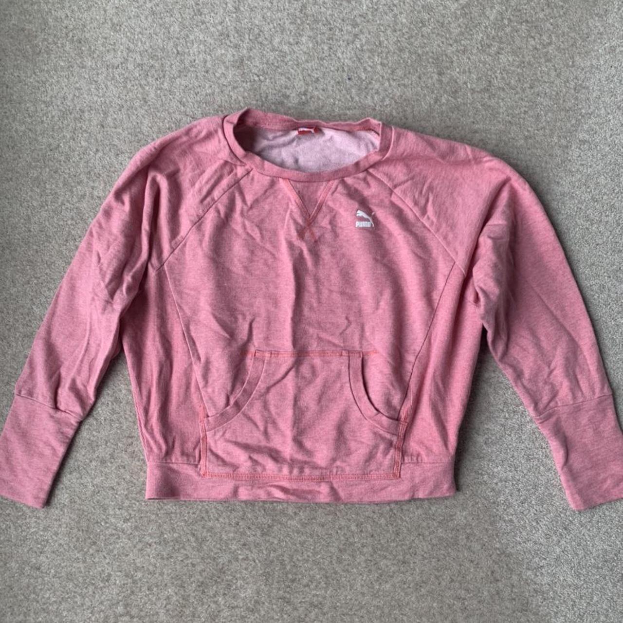 puma pink jumper