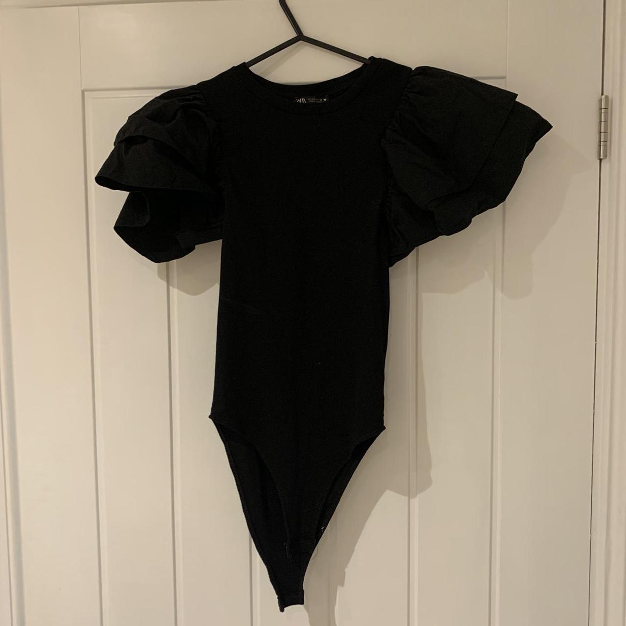 ruffled bodysuit from zara｜TikTok Search