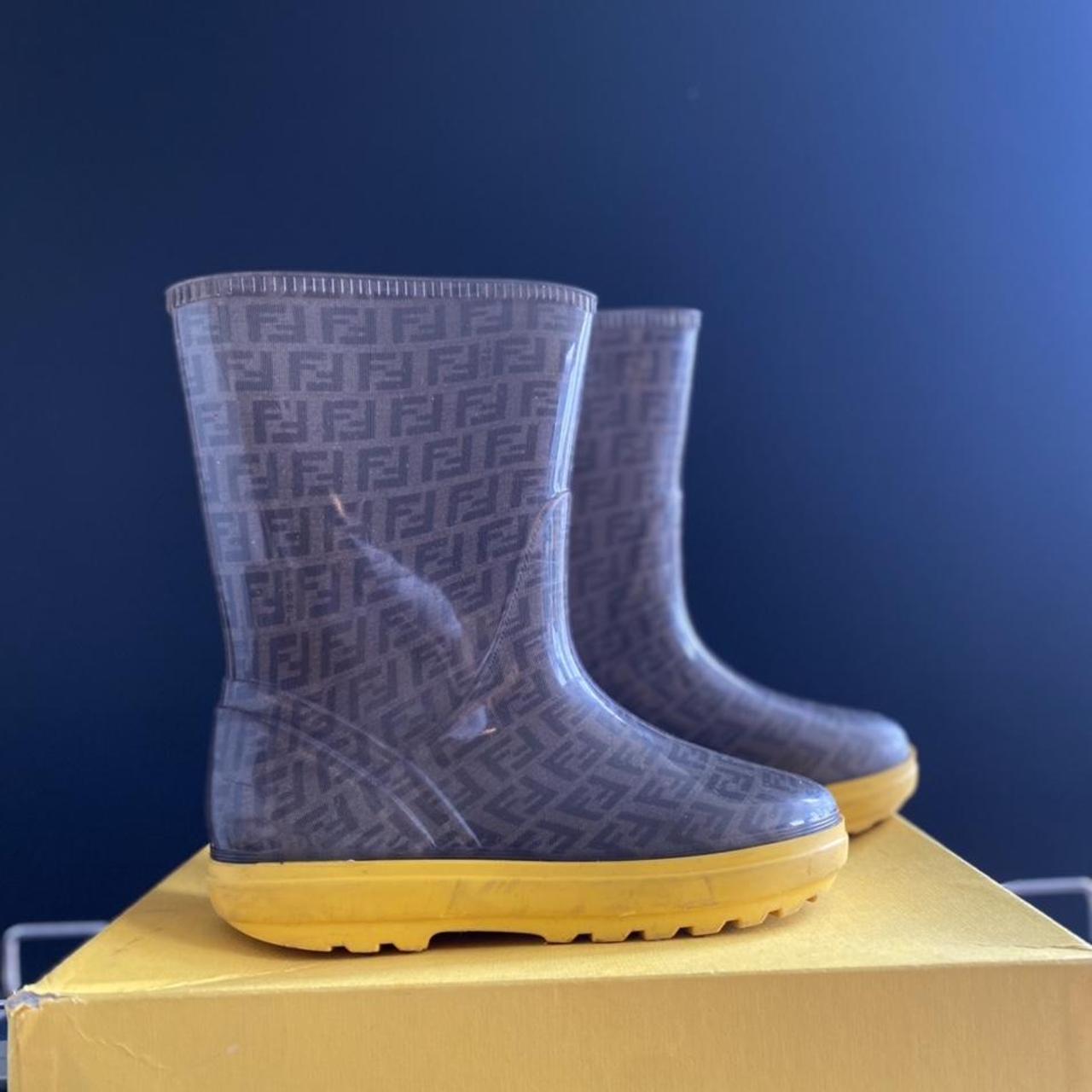 fendi rain boots