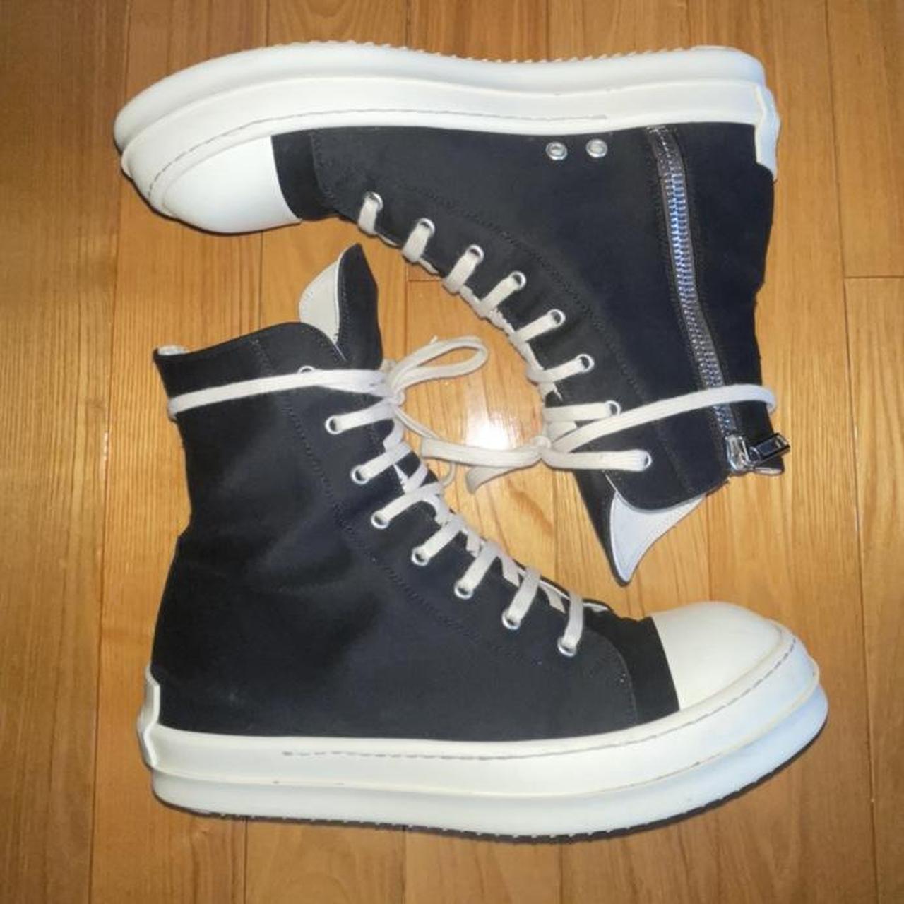 testing waters* Rick Owens DrkShdw Ramones Size 43... - Depop