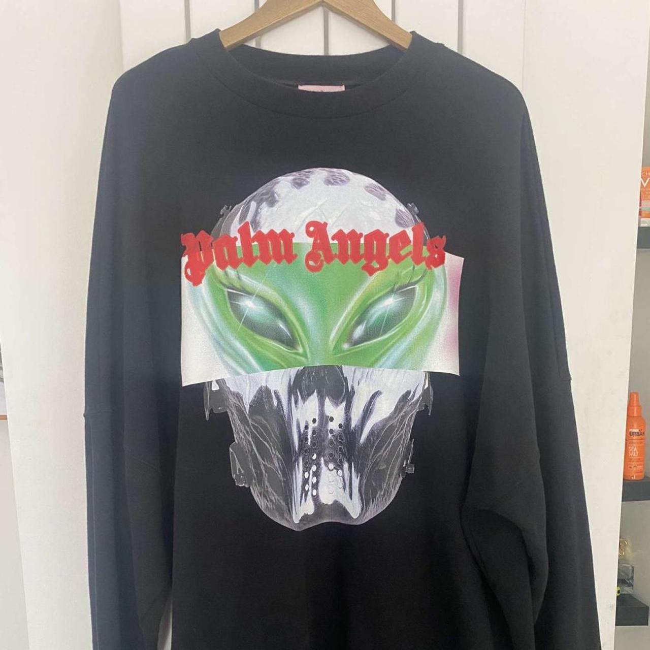 Palm angels sweatshirt, size XL Very limited item,... - Depop