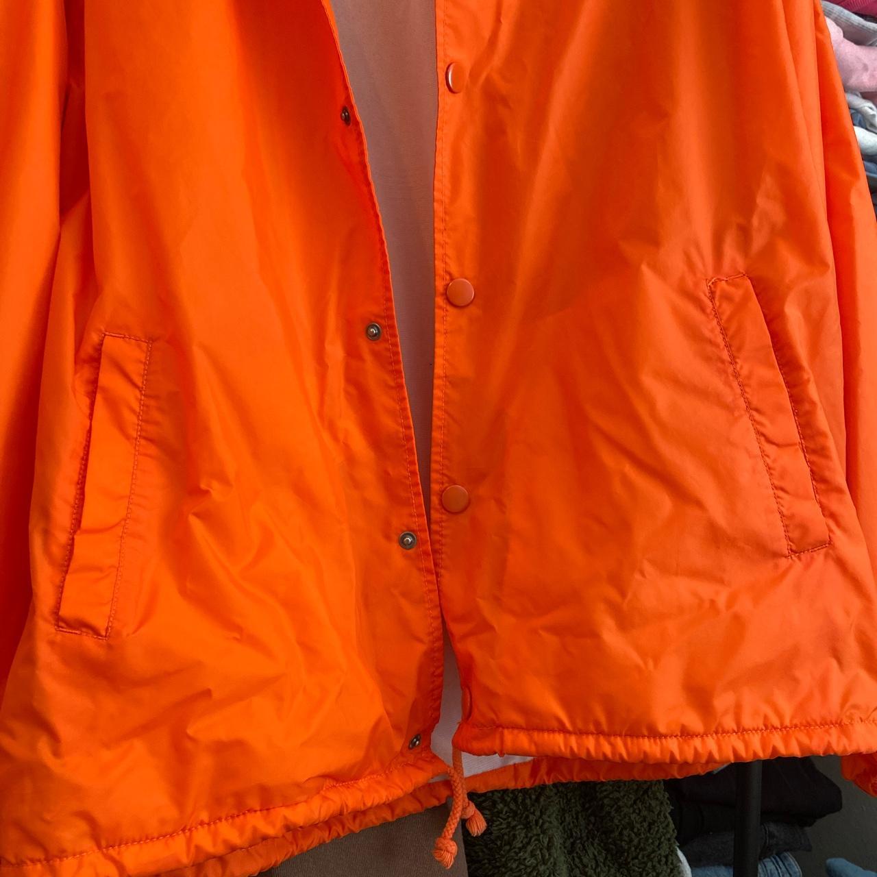 orange vans windbreaker