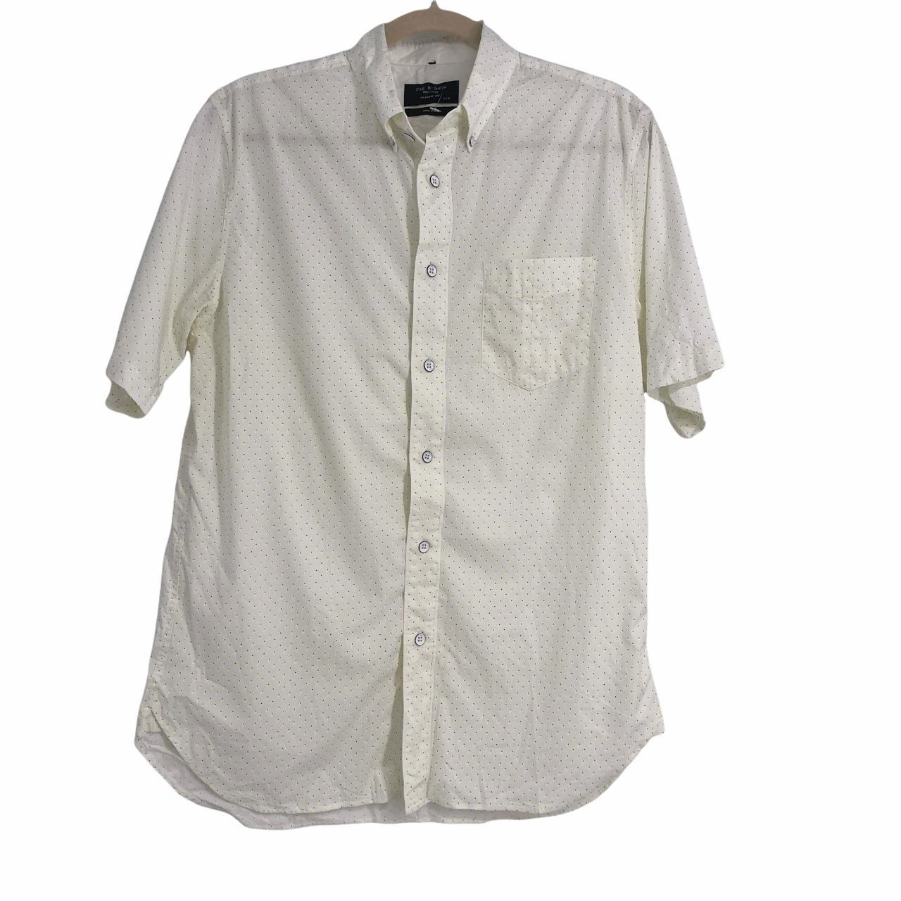 Rag & Bone men’s button down shirt small MSRP:... - Depop