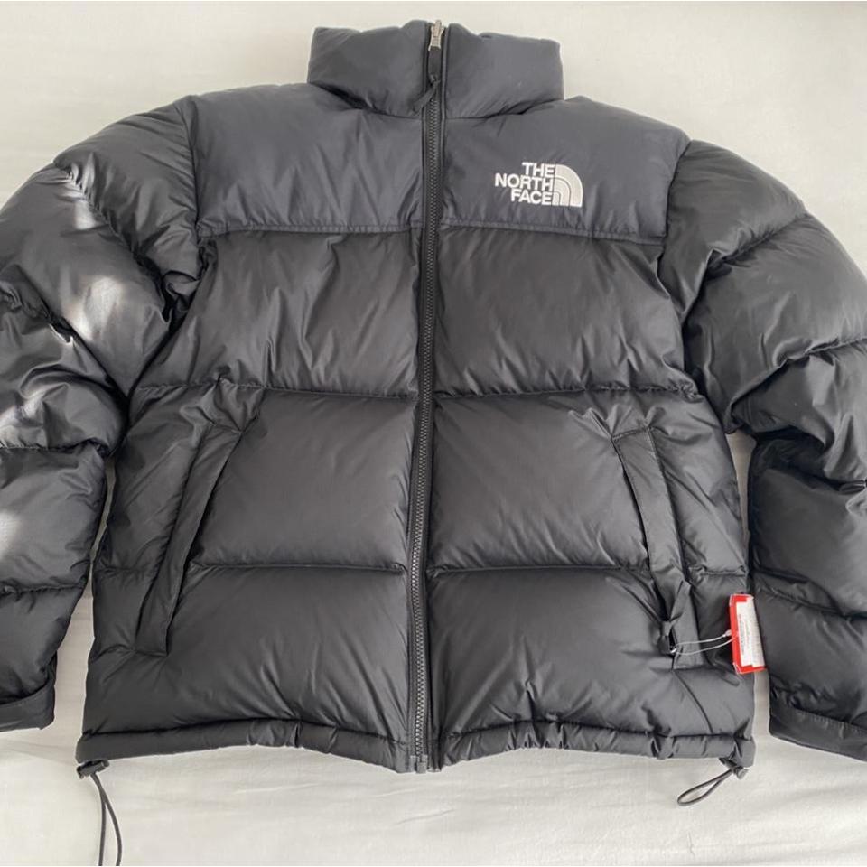 black north face puffer jacket