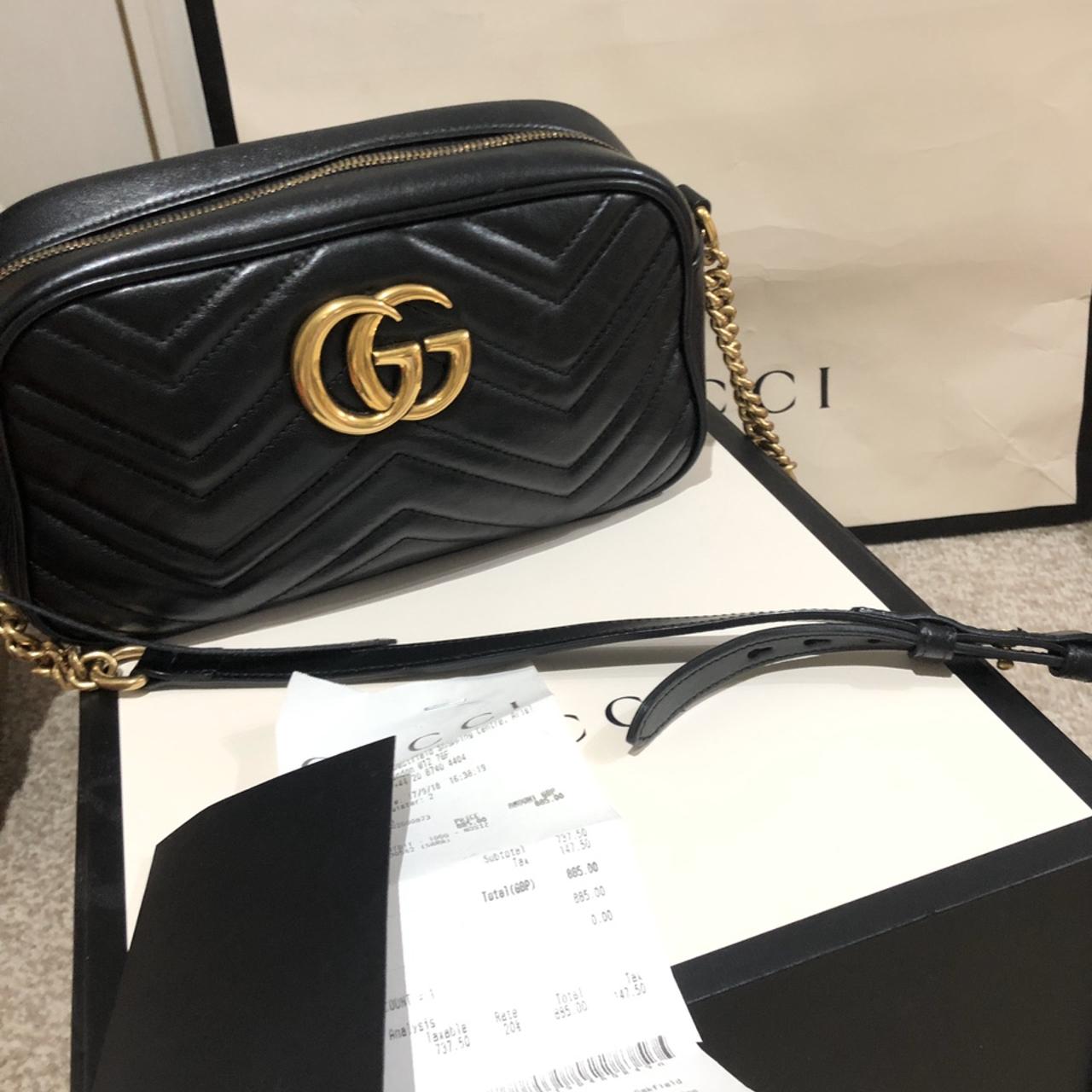 Gucci bag!! super cute, has a little fraying on the - Depop