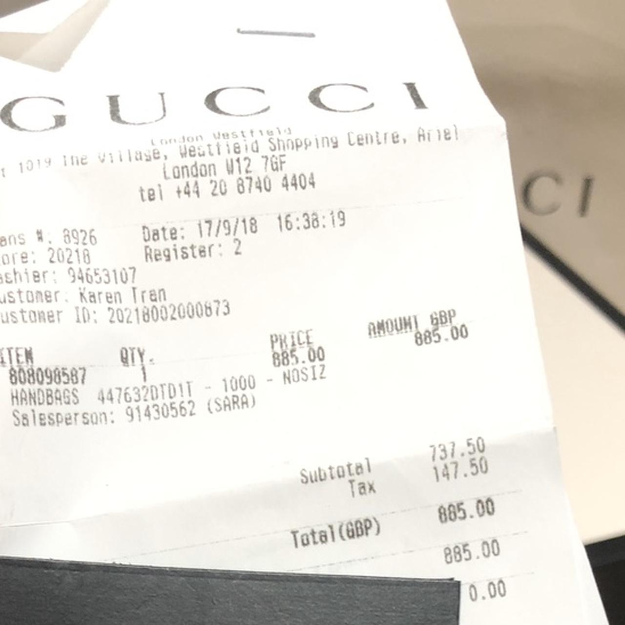 Gucci nosiz online bag