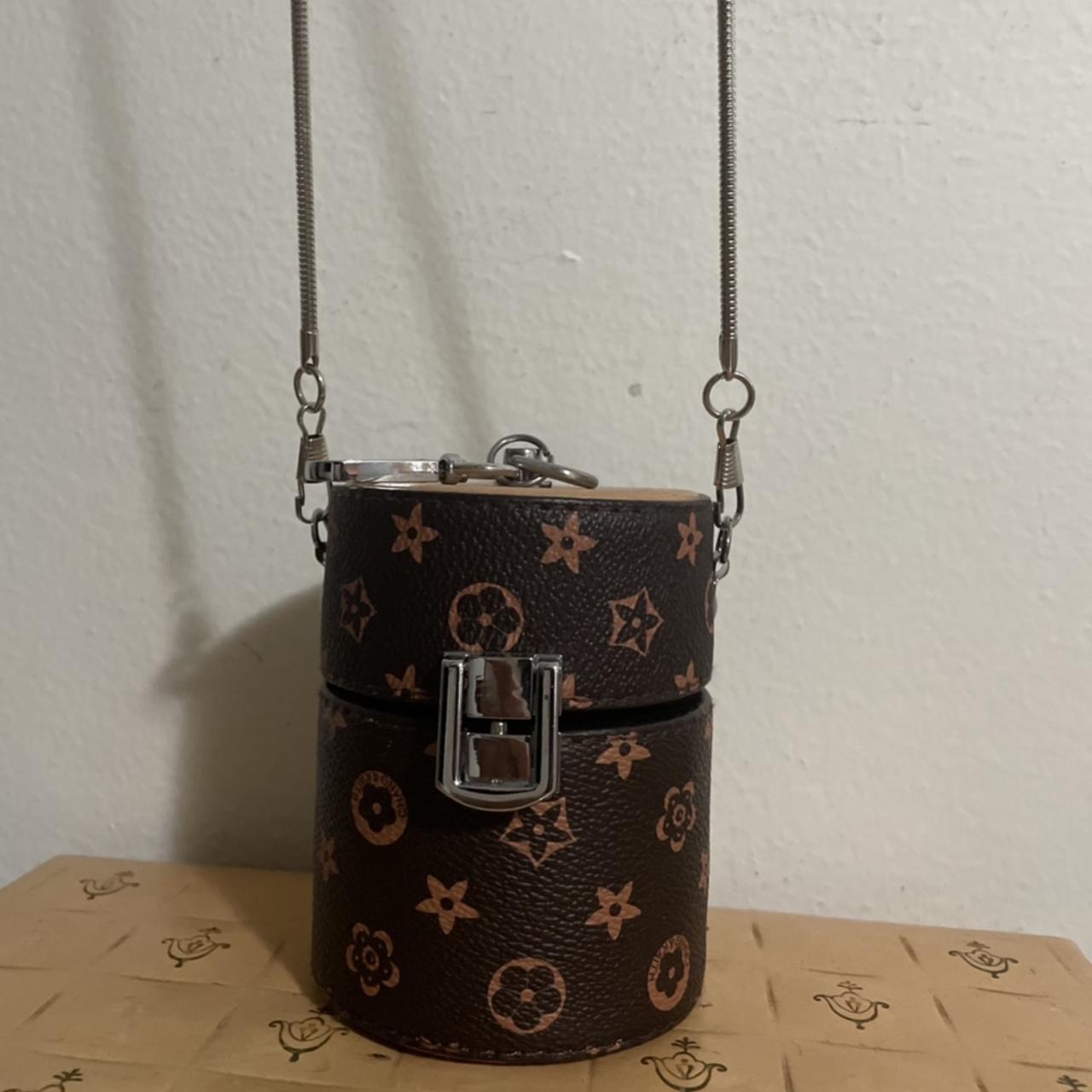 X-Girl Women's Brown and Burgundy Bag (3)