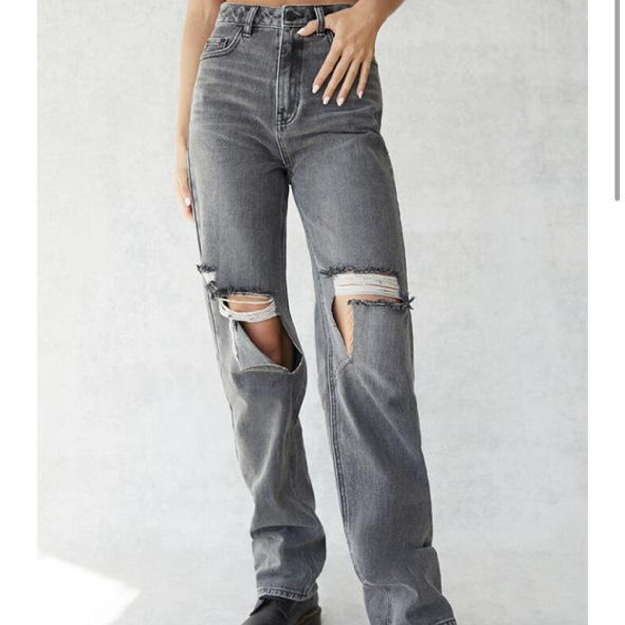 light ripped 90s boyfriend jeans pacsun