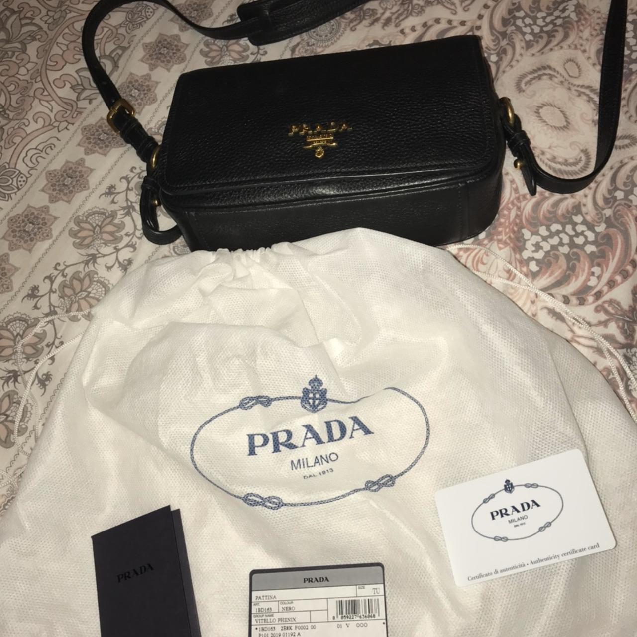 Brand new leather PRADA vitello phenix handbag in Depop