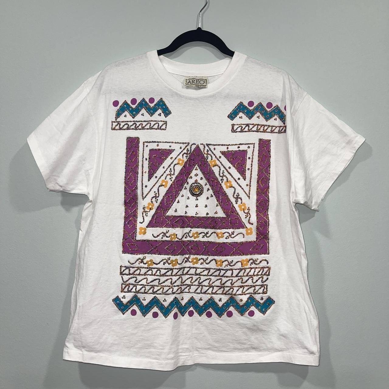 multi colored 90s shirt