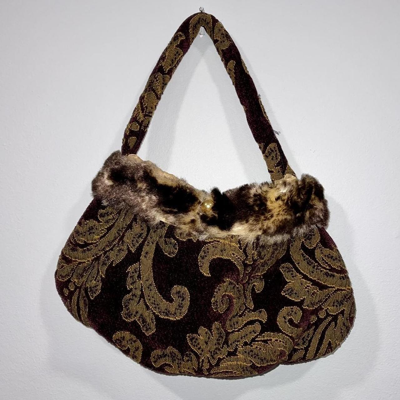 ART & ARTIFACT Women's Purse Handbag, Sedona Print Carpet Bag Woven Tapestry  - Walmart.com