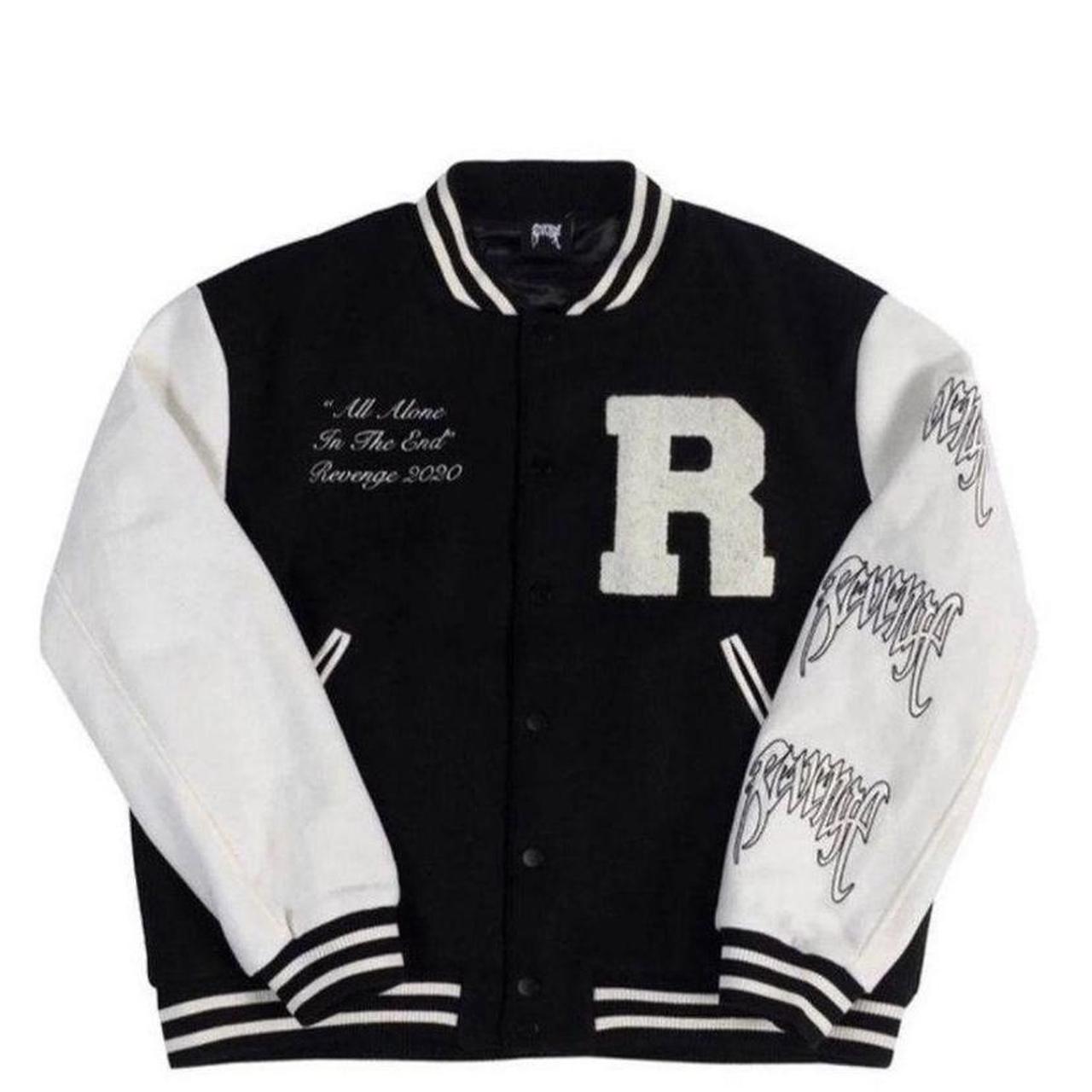 Revenge Varsity Jacket - Worn once, - never washed... - Depop