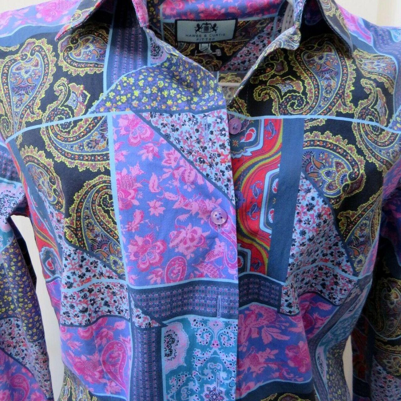 Stunning HAWES & CURTIS fitted shirt UK 10 EU 36 97... - Depop