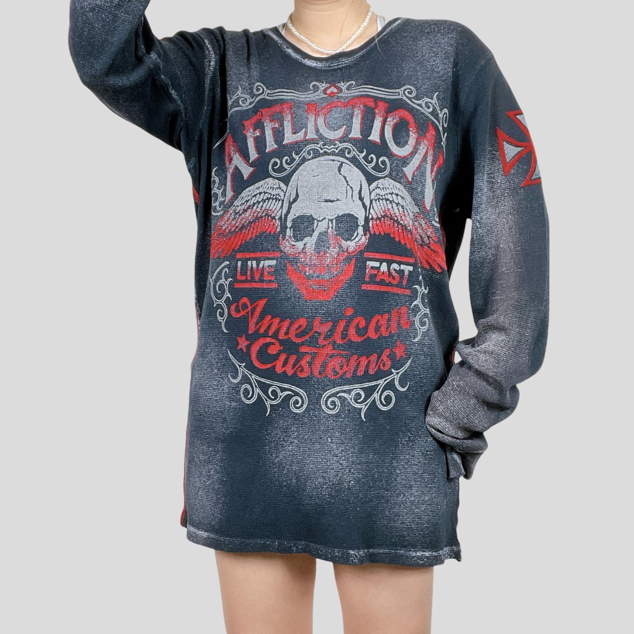 affliction long sleeve thermal