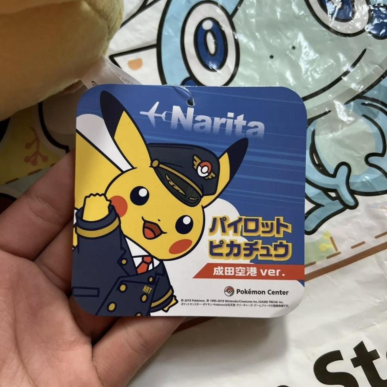 Pikachu Narita Pokemon Centre Japan Plush Depop