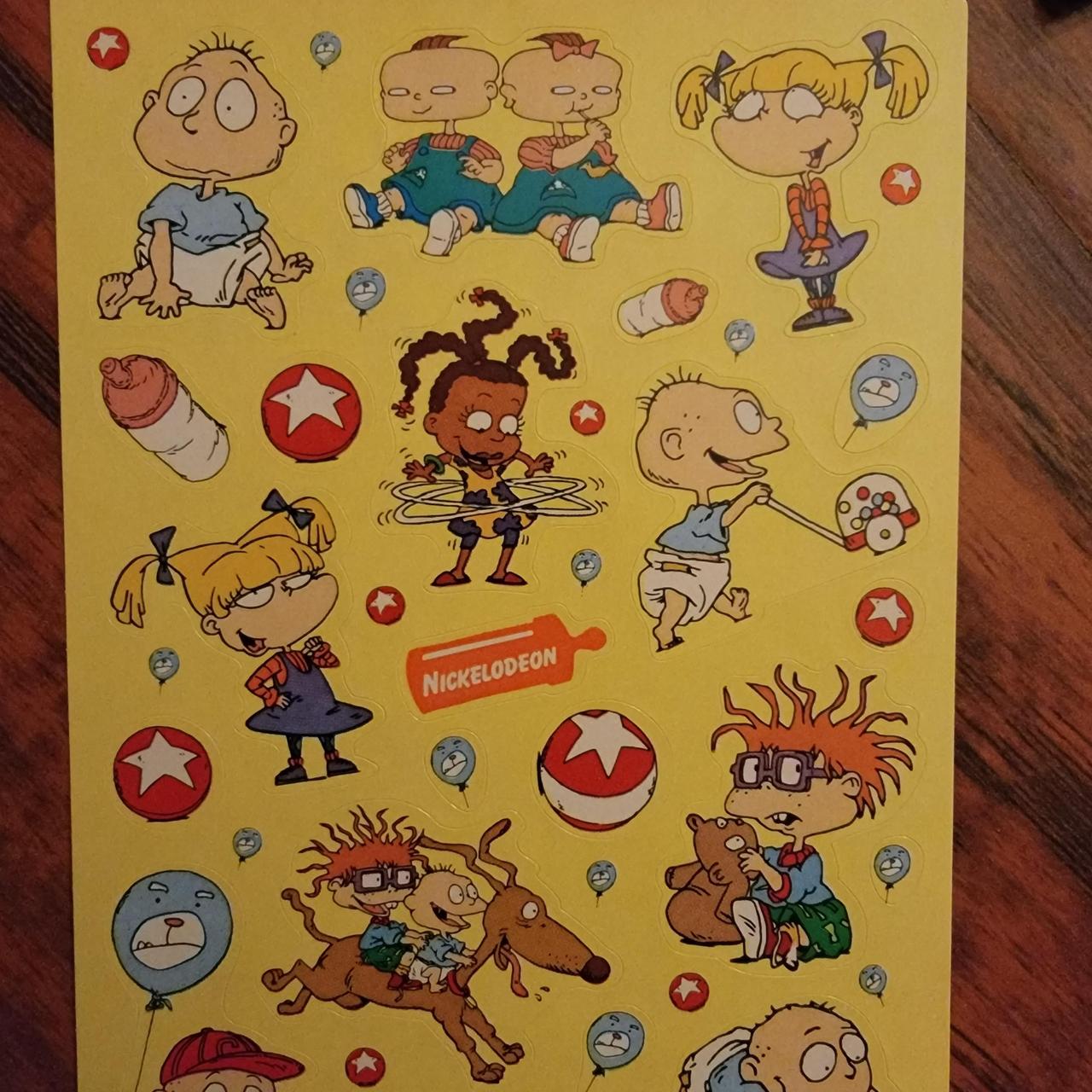 Rugrats sticker sheet #rugrats#stickers#nickelodeon... - Depop