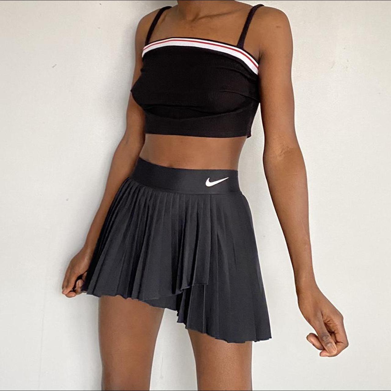 Nike court victory skirt black on sale