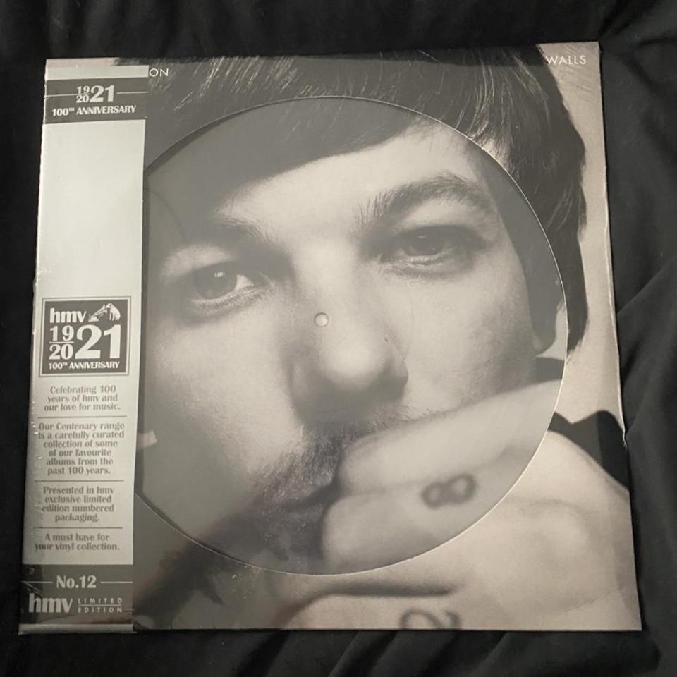 Louis tomlinson limited edition ‘walls’ hmv top vinyl