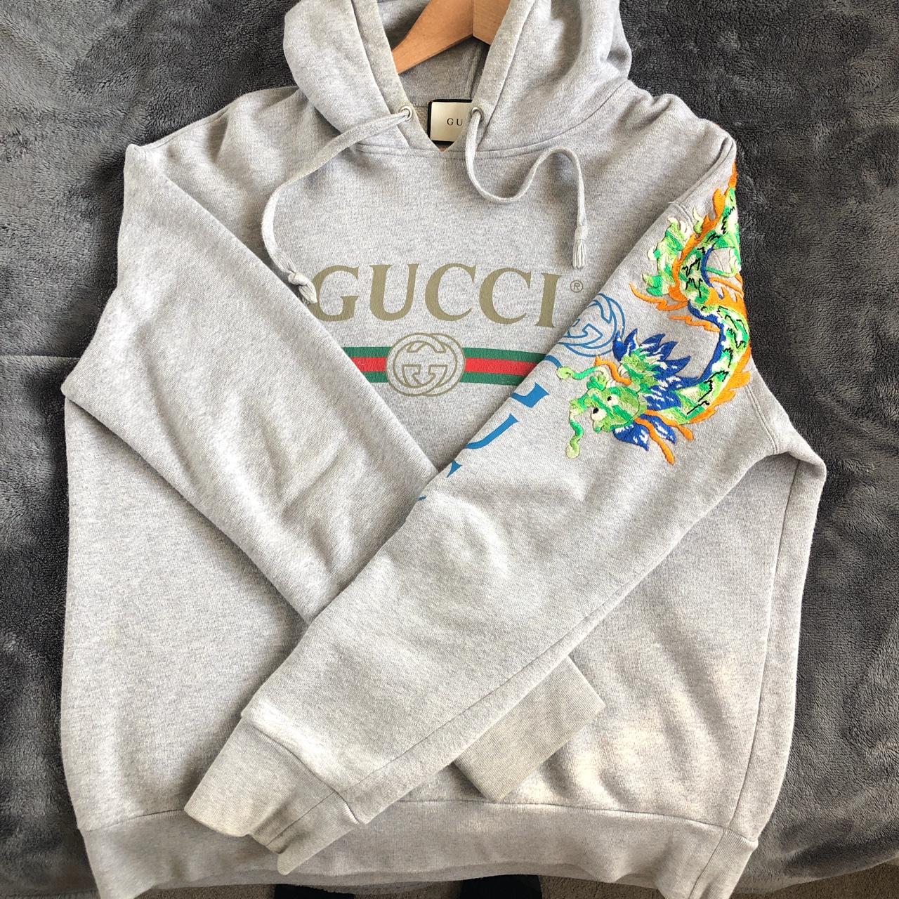 SOLD Men’s Gucci hoodie | Size Medium No receipt... - Depop