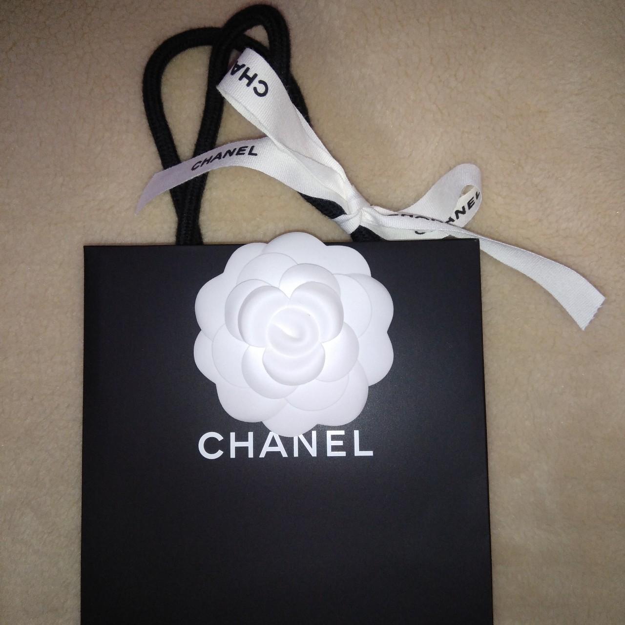 Chanel Ribbon/100% Authentic Black Chanel Ribbon With White 