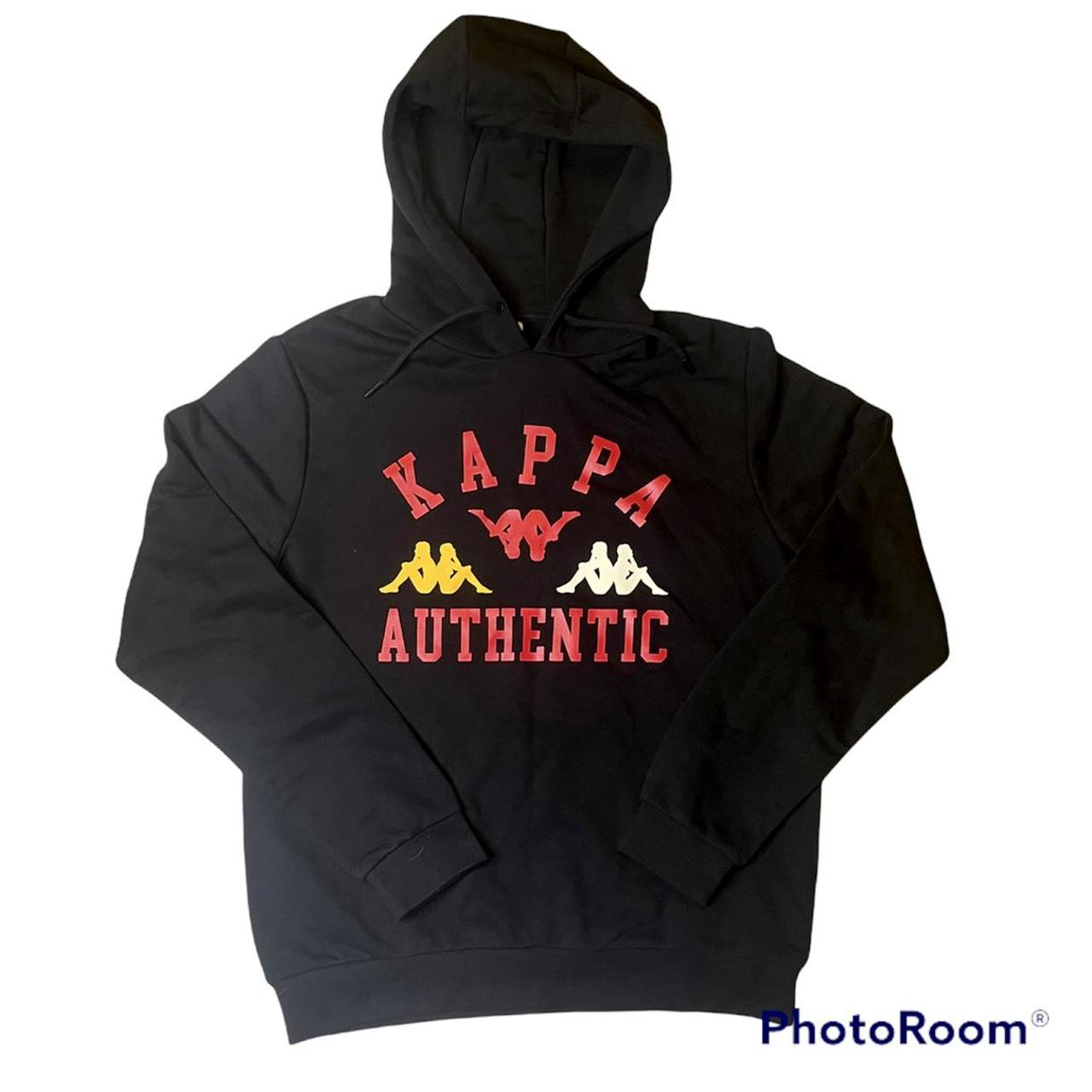 Product Image 1 - kappa pullover logo hoodie size