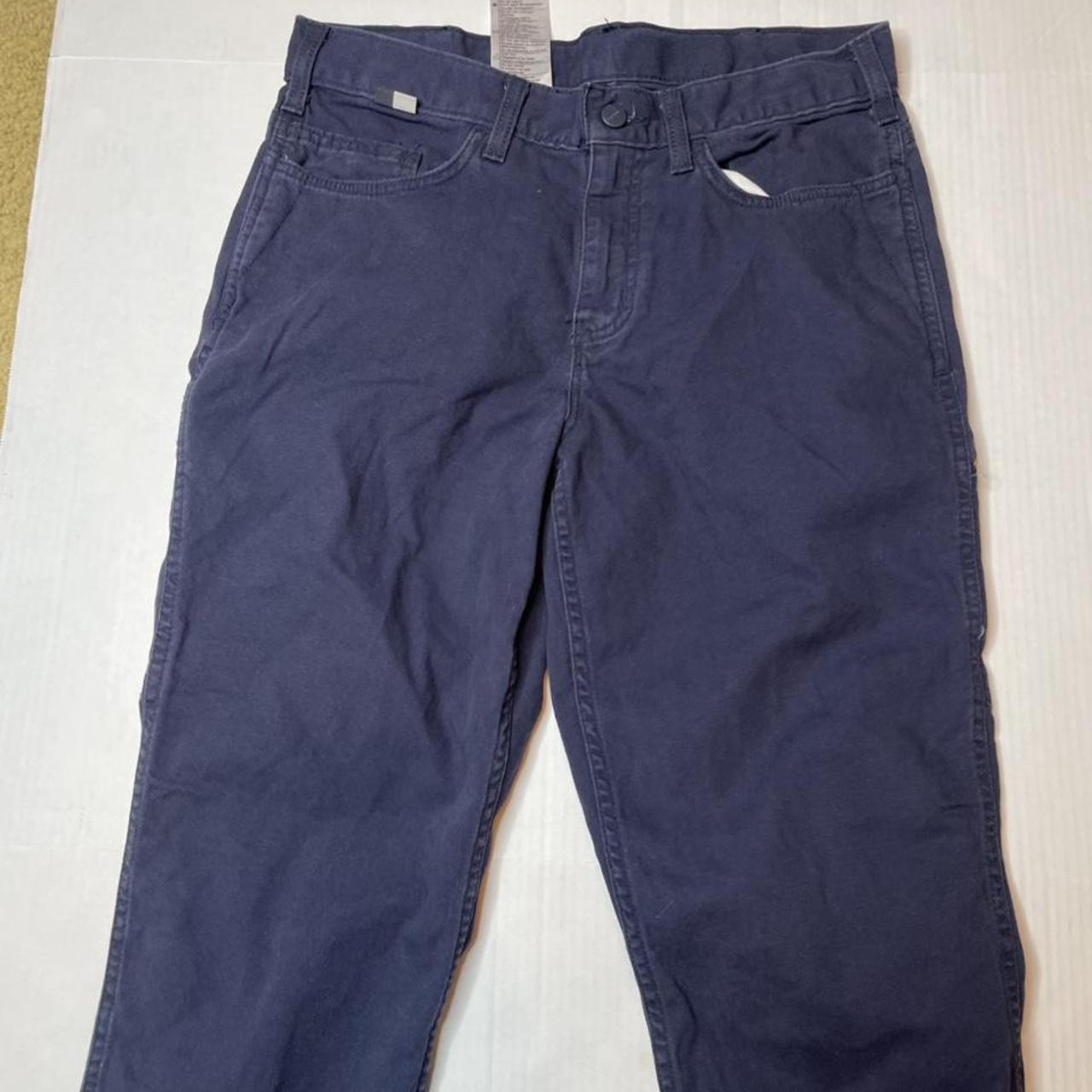 carhartt woman’s workwear pants size 10 regular 9/10... - Depop