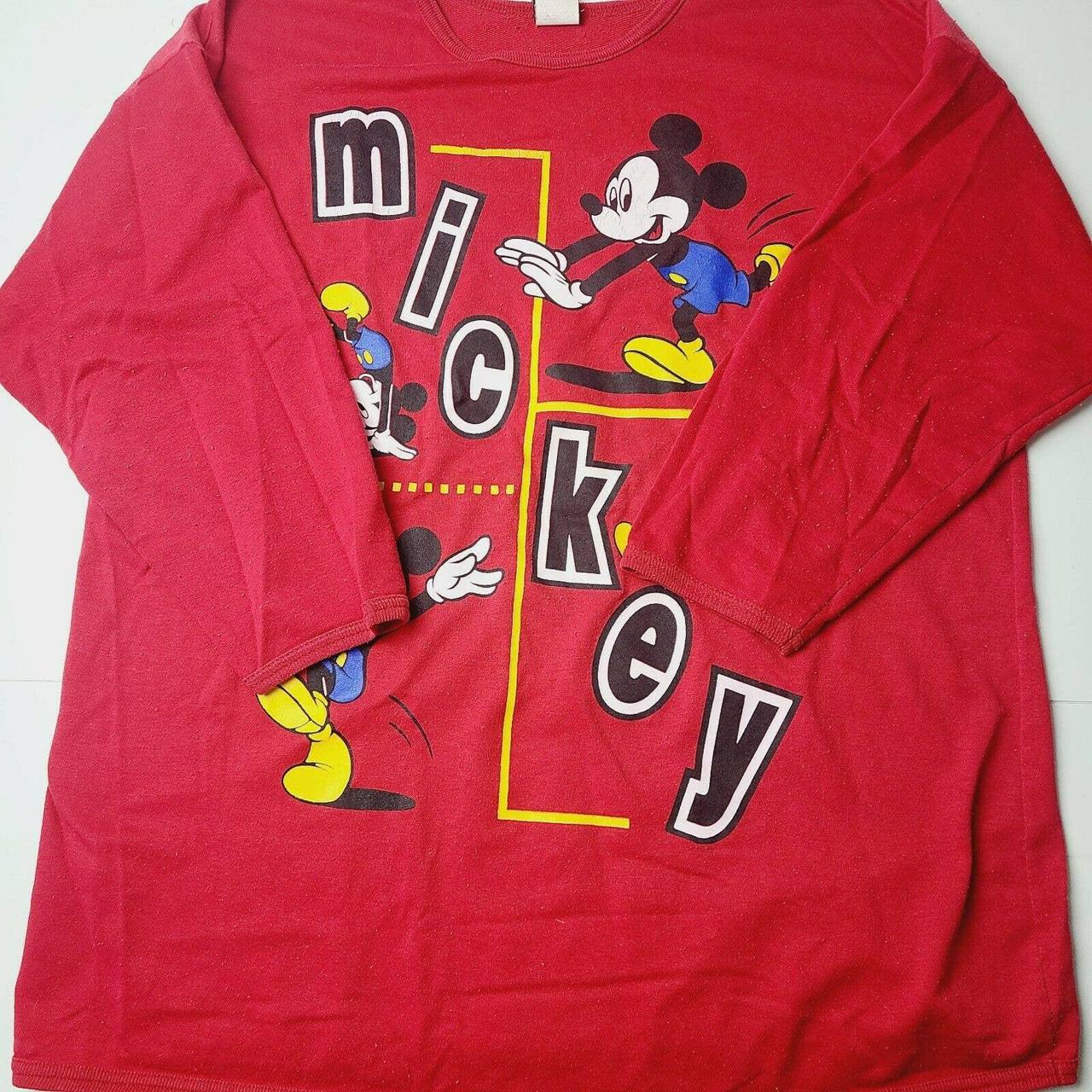 Mickey Unlimited Womens Red T Shirt Depop 6390