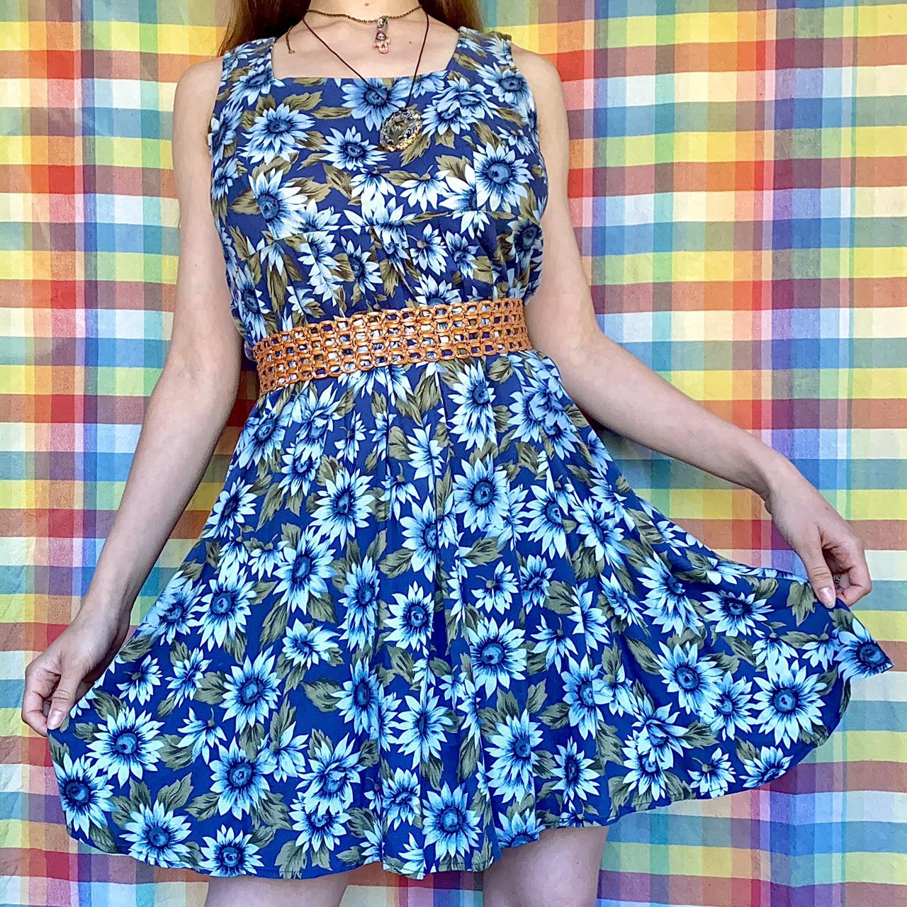 sunflower dress 90s