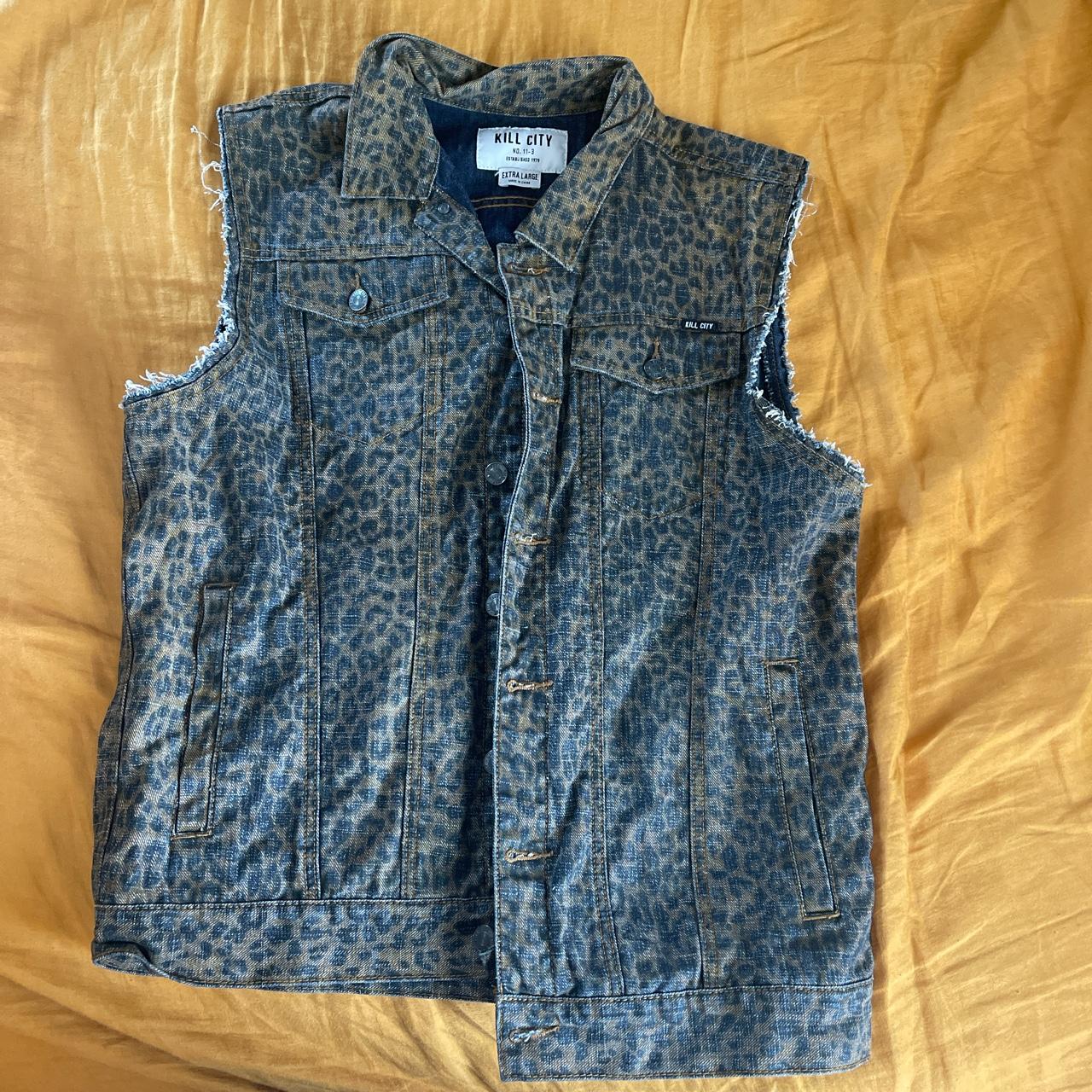 Kill shops city denim vest