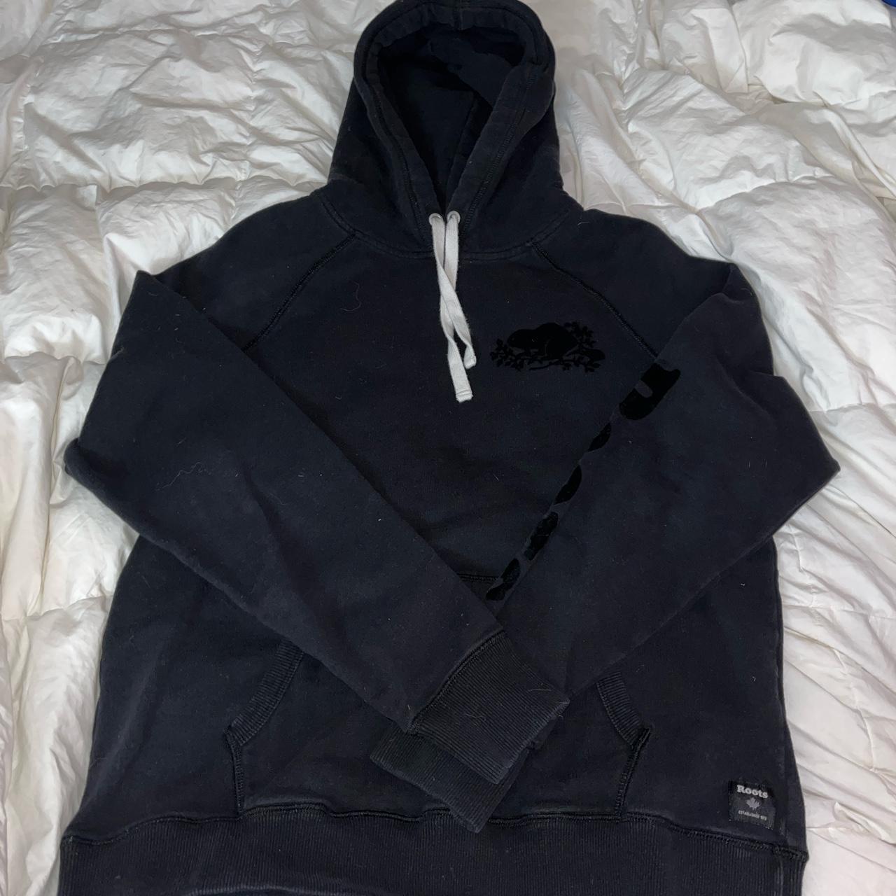 Roots zipper outlet hoodie