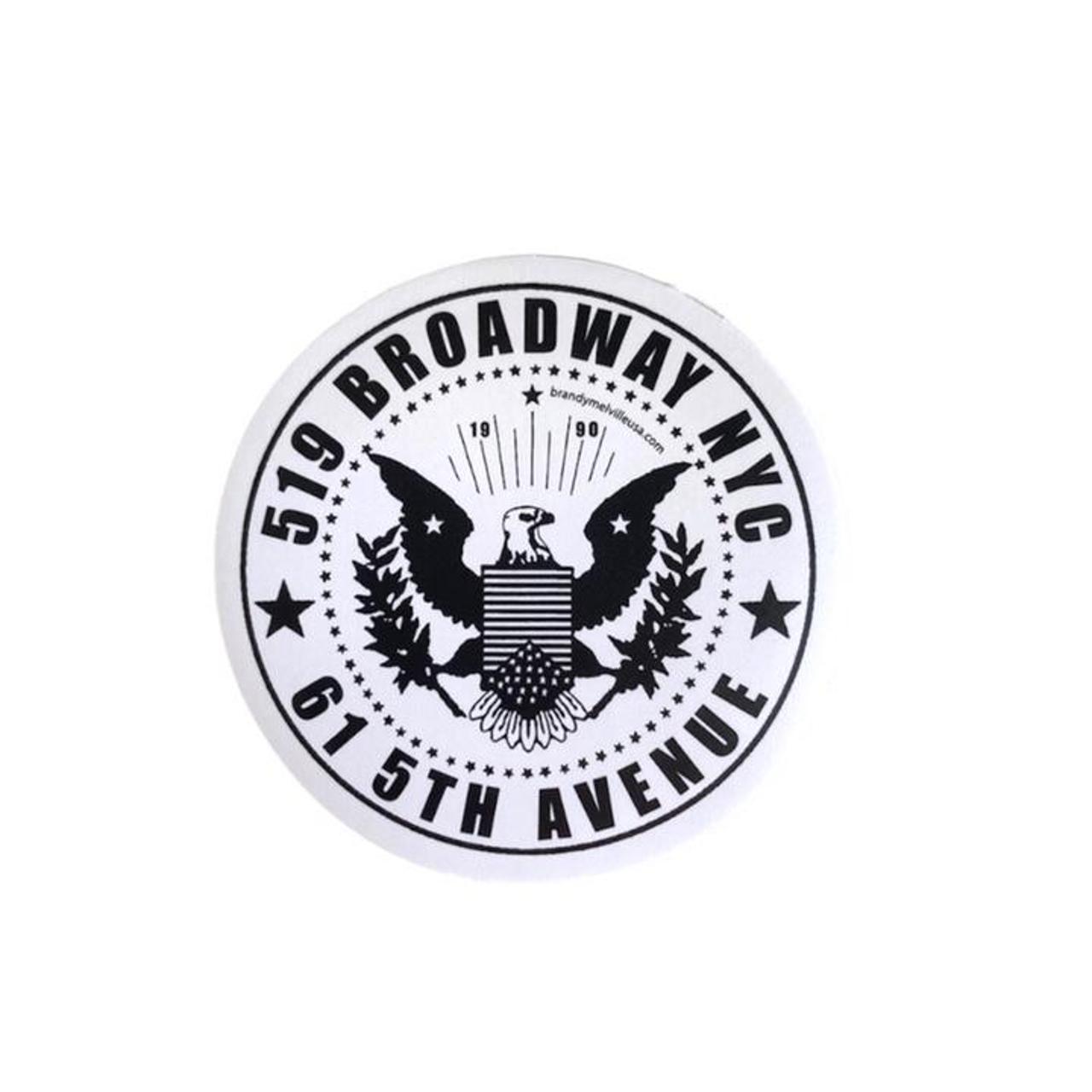 Brandy Melville 519 Broadway NYC Eagle Sticker, —..., image size:1280x1280