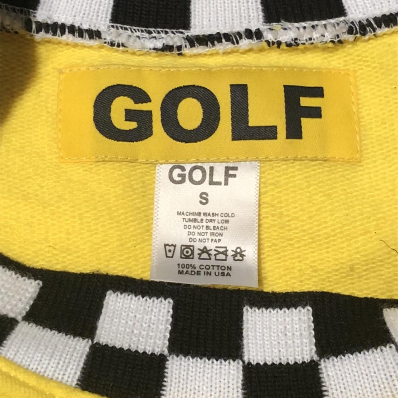 Golf Wang Taxi Cab Sweater Crewneck - Yellow... - Depop