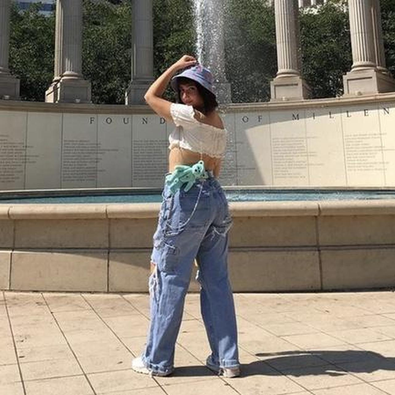 RARE beanie baby Ariel 2000 plus blue bear with... - Depop