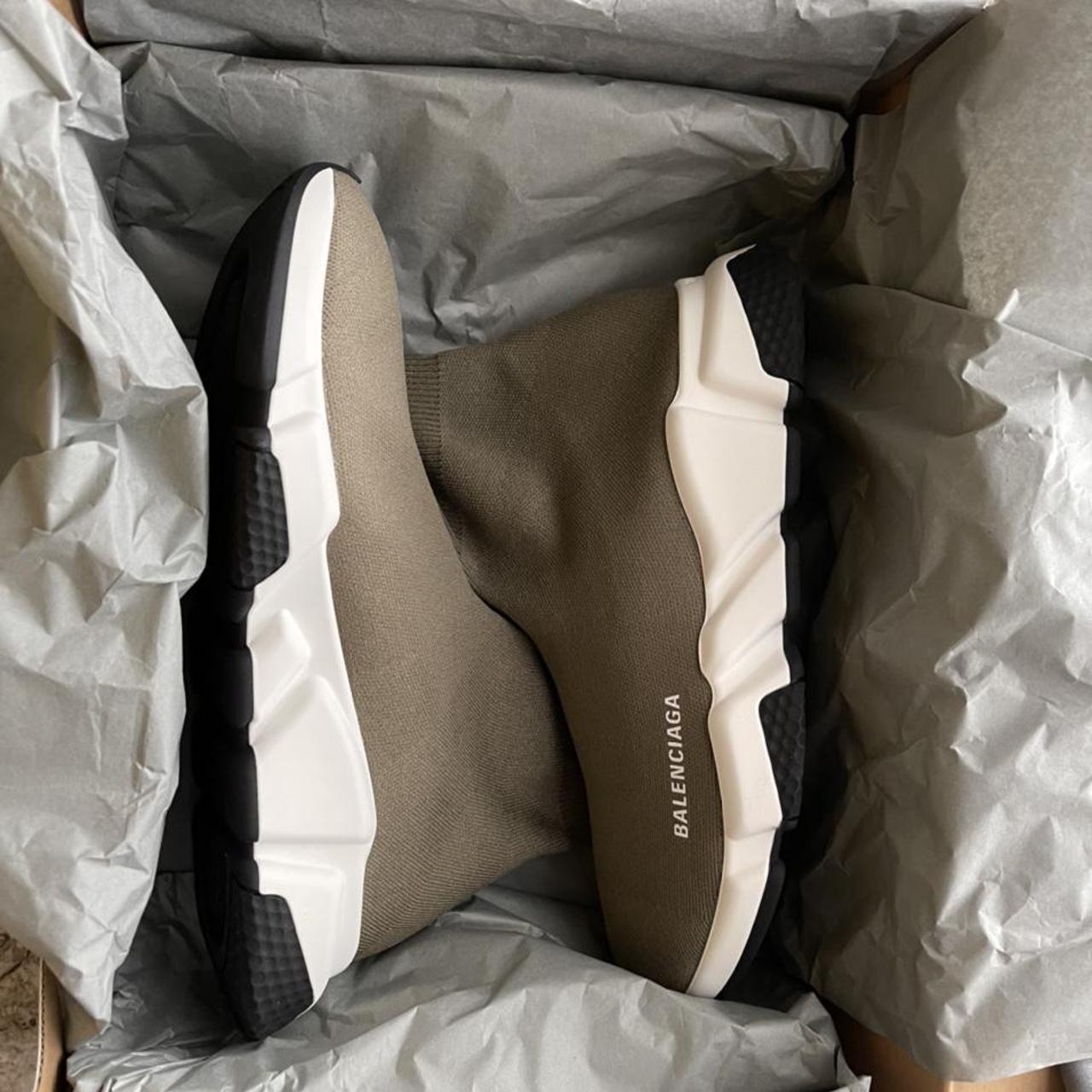 Nude balenciaga best sale sock trainers