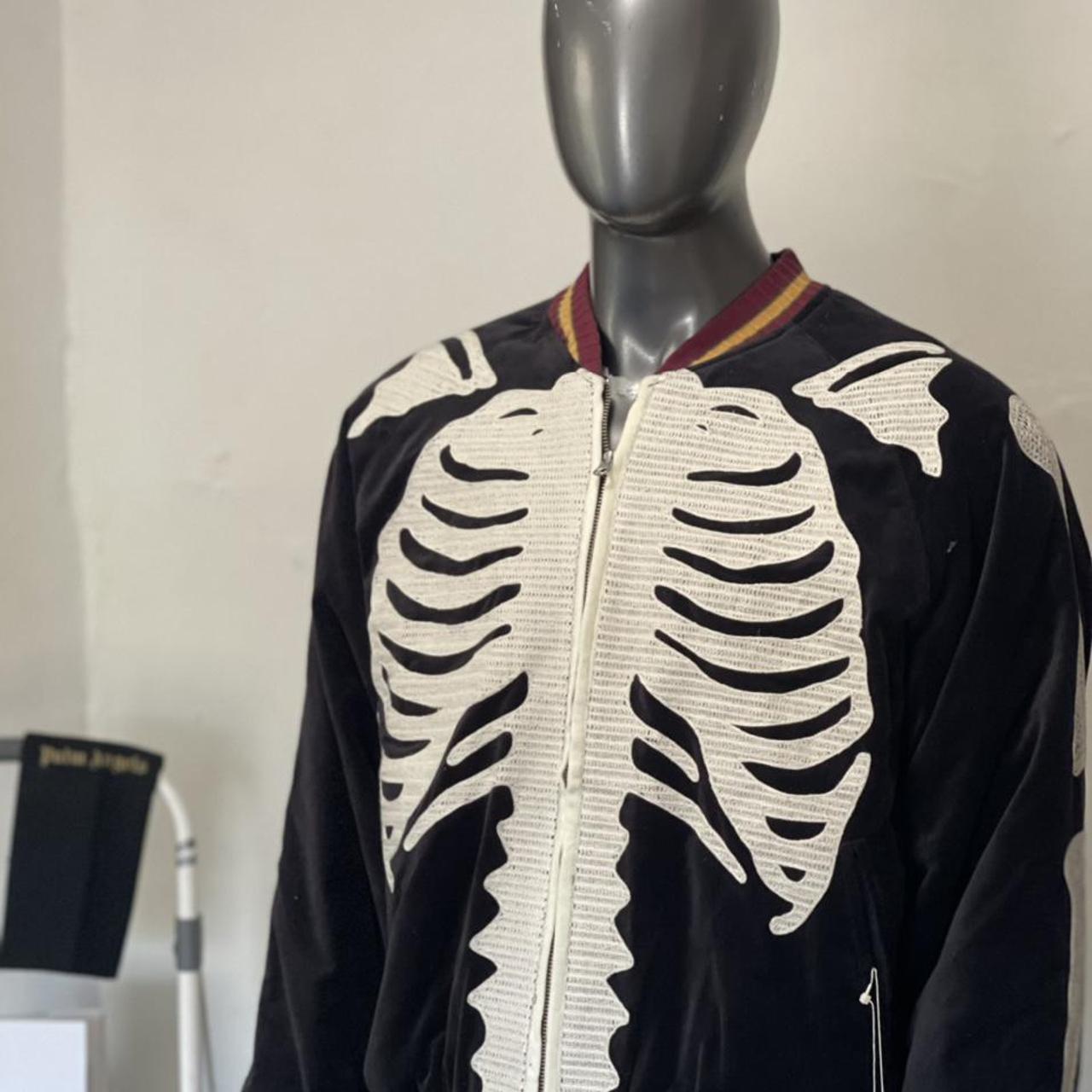 Skeleton deals bomber jacket