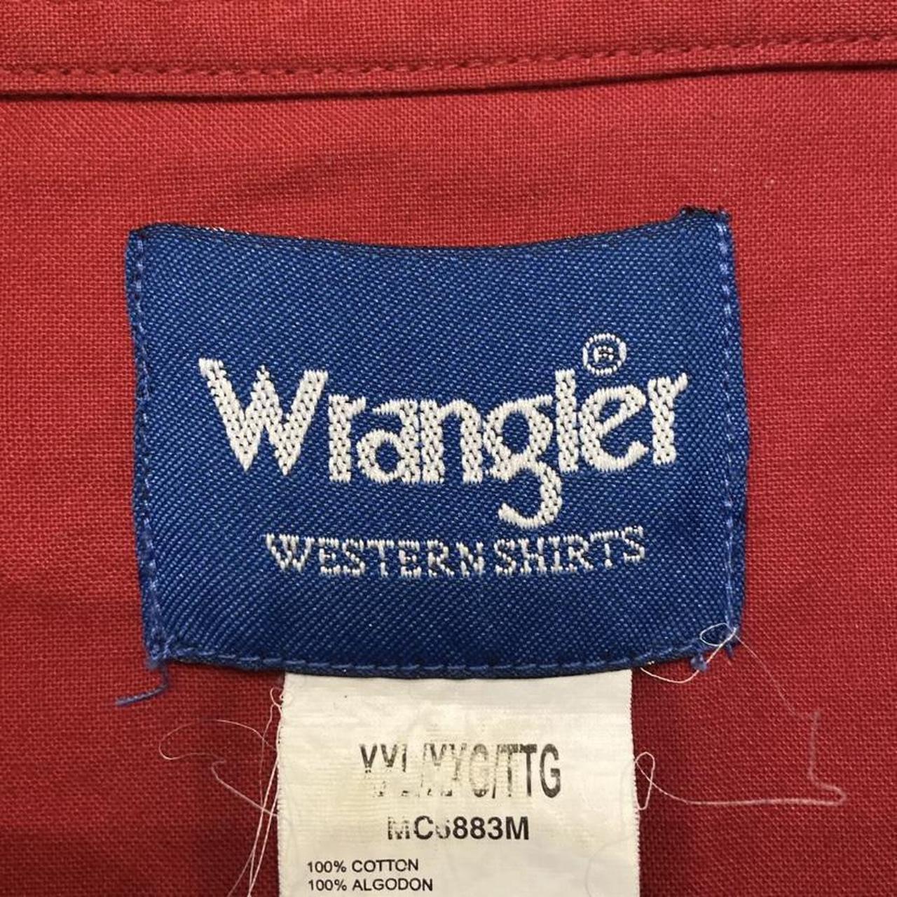 Vintage Wrangler Mens 2XL XXL Cowboy Western Rodeo... - Depop