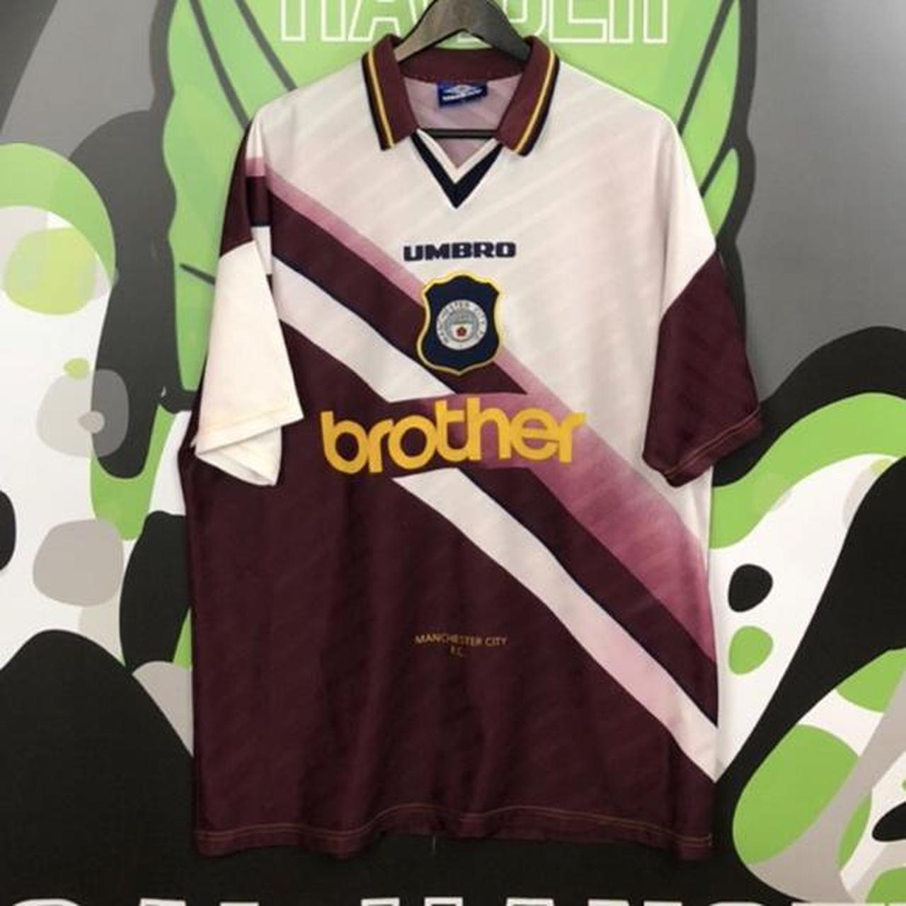 Manchester City 1996 Retro Home Shirt