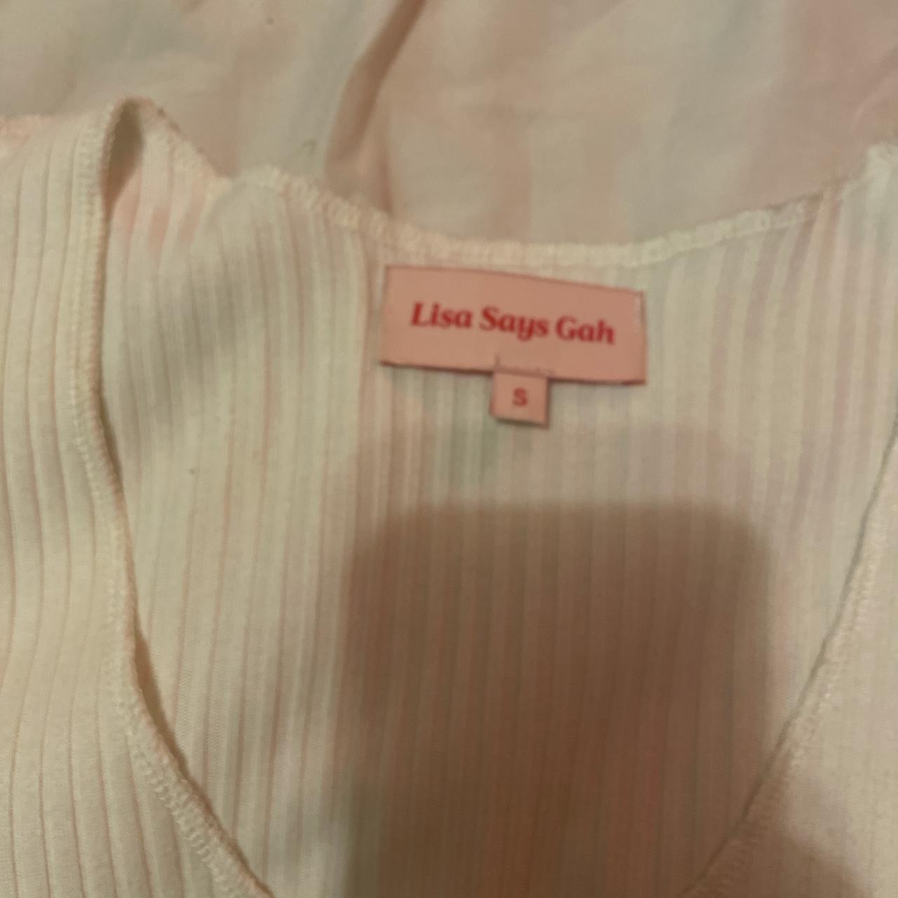 Lisa Says Gah Women's Cream Dress (2)