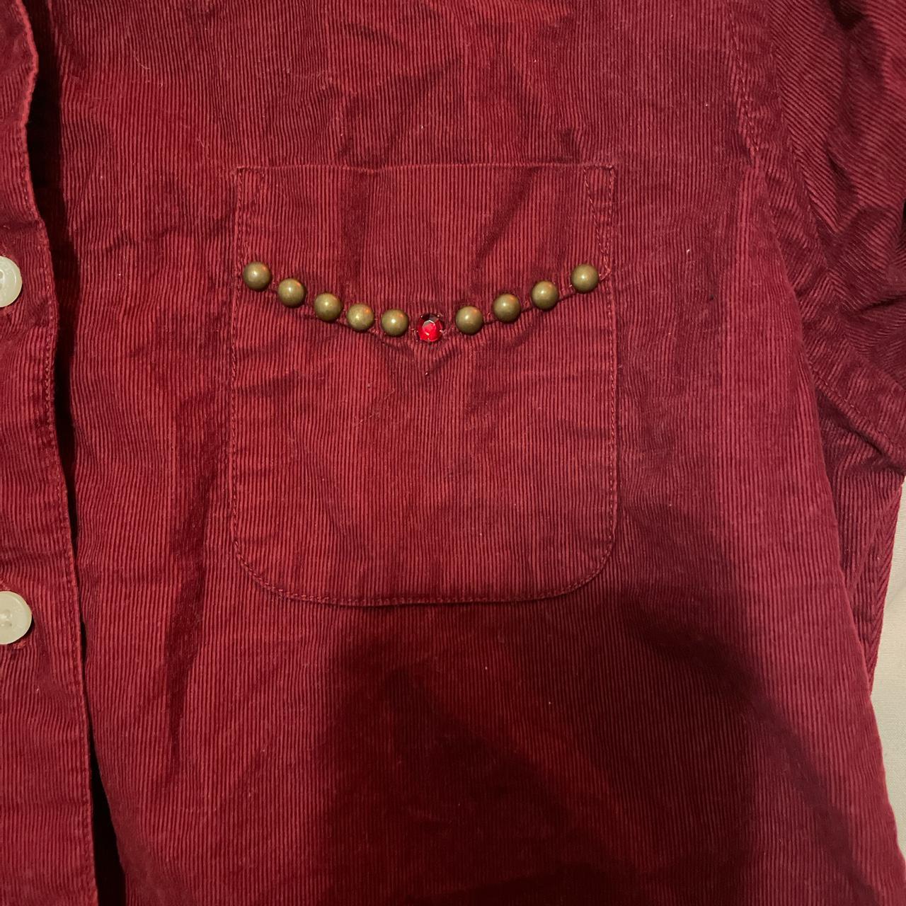 Product Image 3 - Le Tigre maroon button up