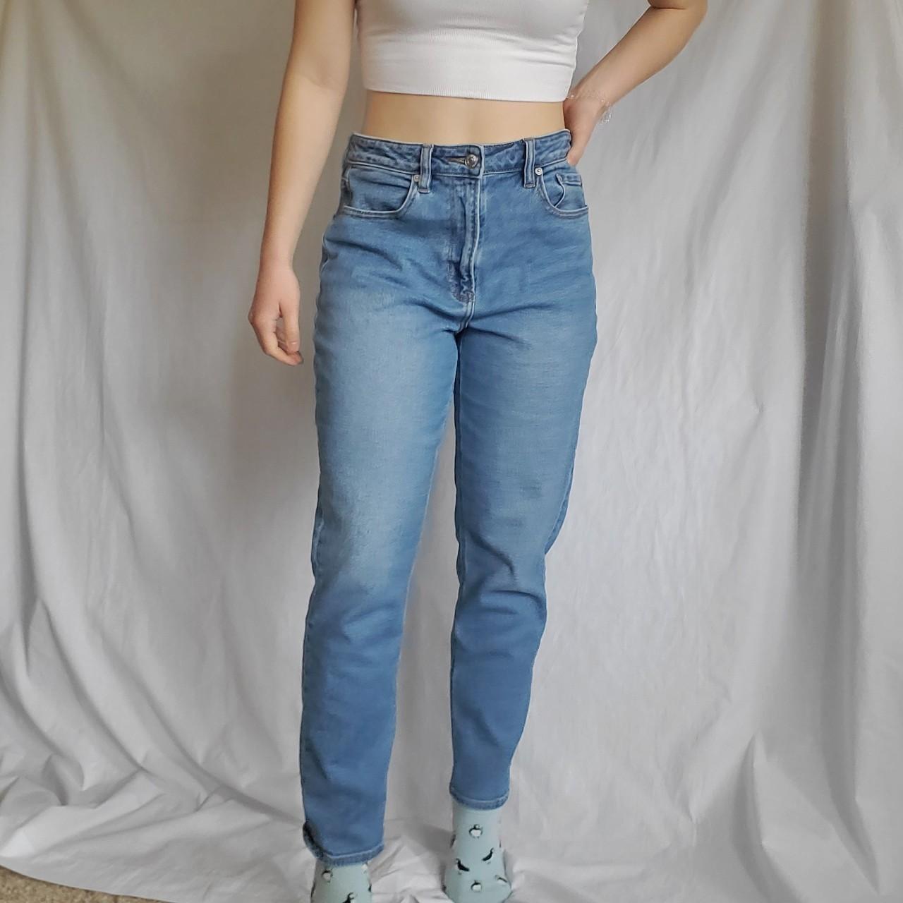 American Eagle Mom Jeans Cute And Classic Stretch... - Depop