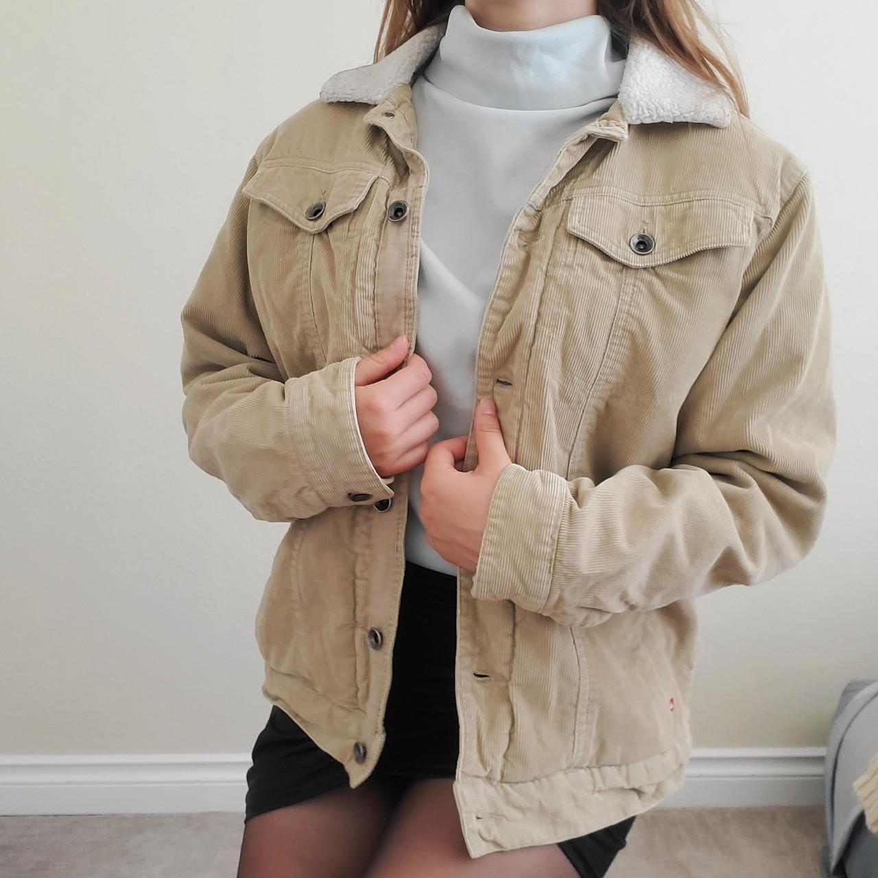 Vintage Corduroy Jacket, Super rad tan corduroy...