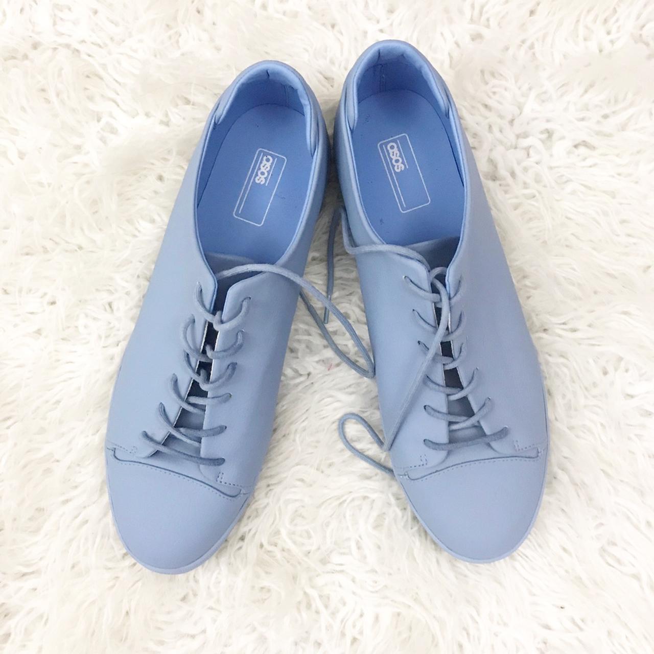asos blue shoes