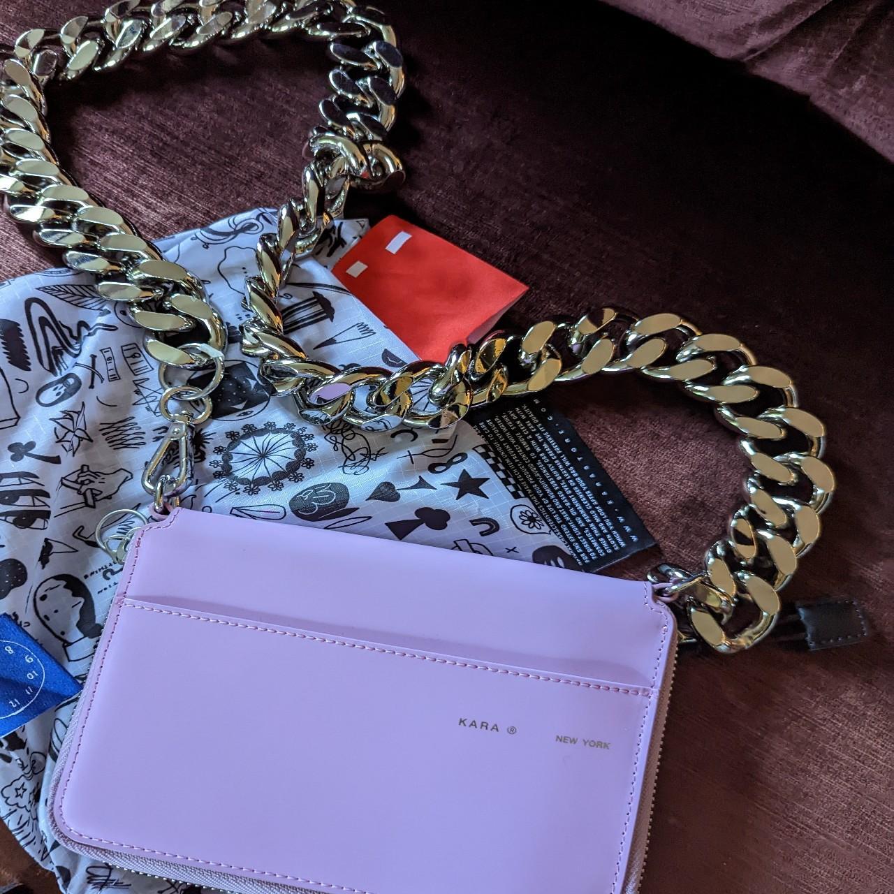 Kara Women's Purple and Silver Bag