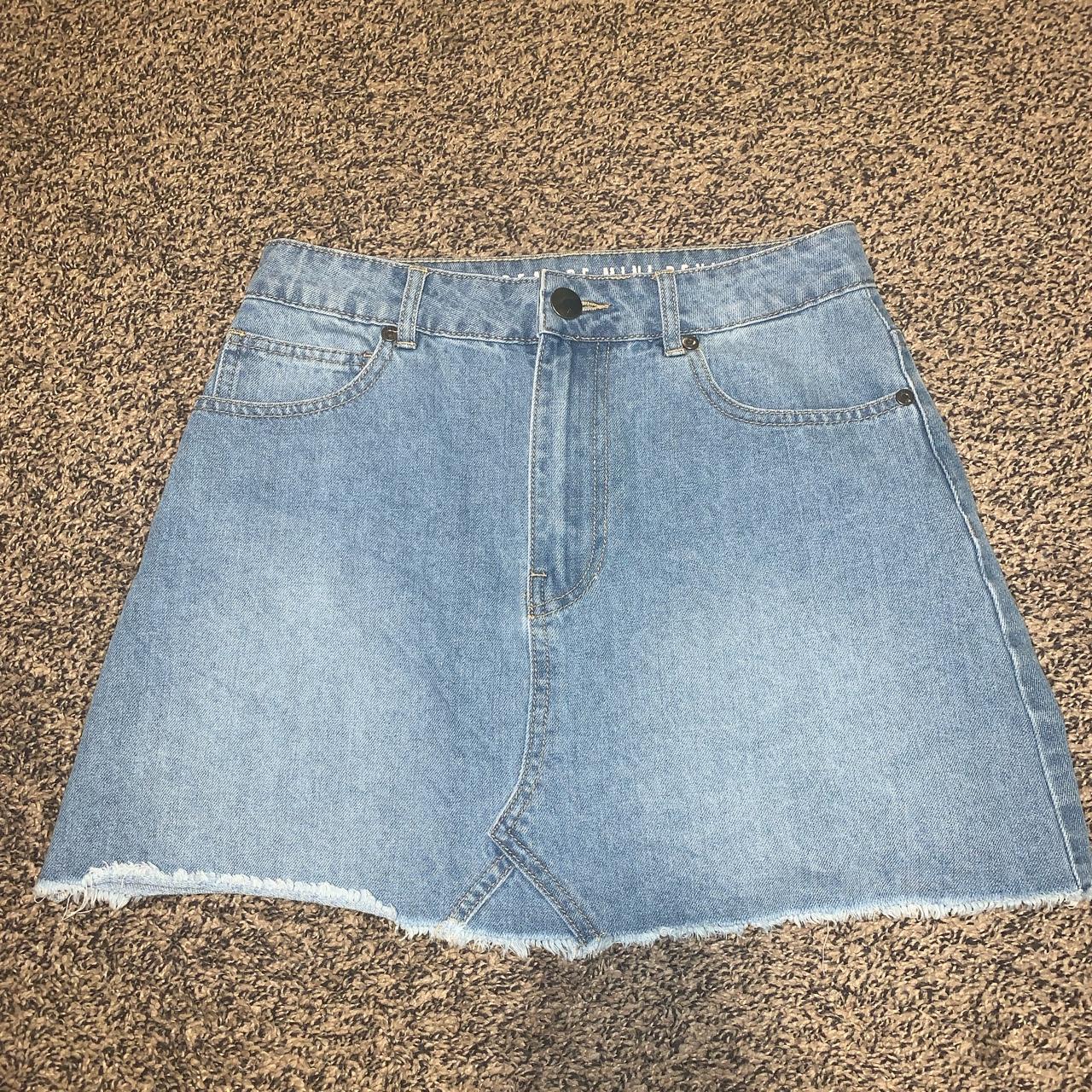 cotton on denim skirt. never worn just no tags! Depop