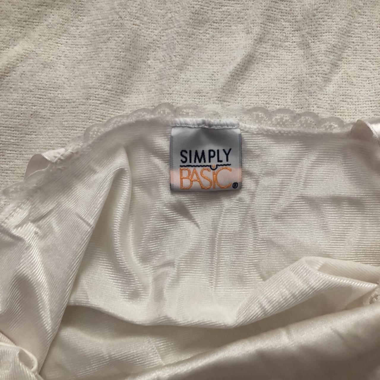 Simply Be Women's White Pajamas (4)