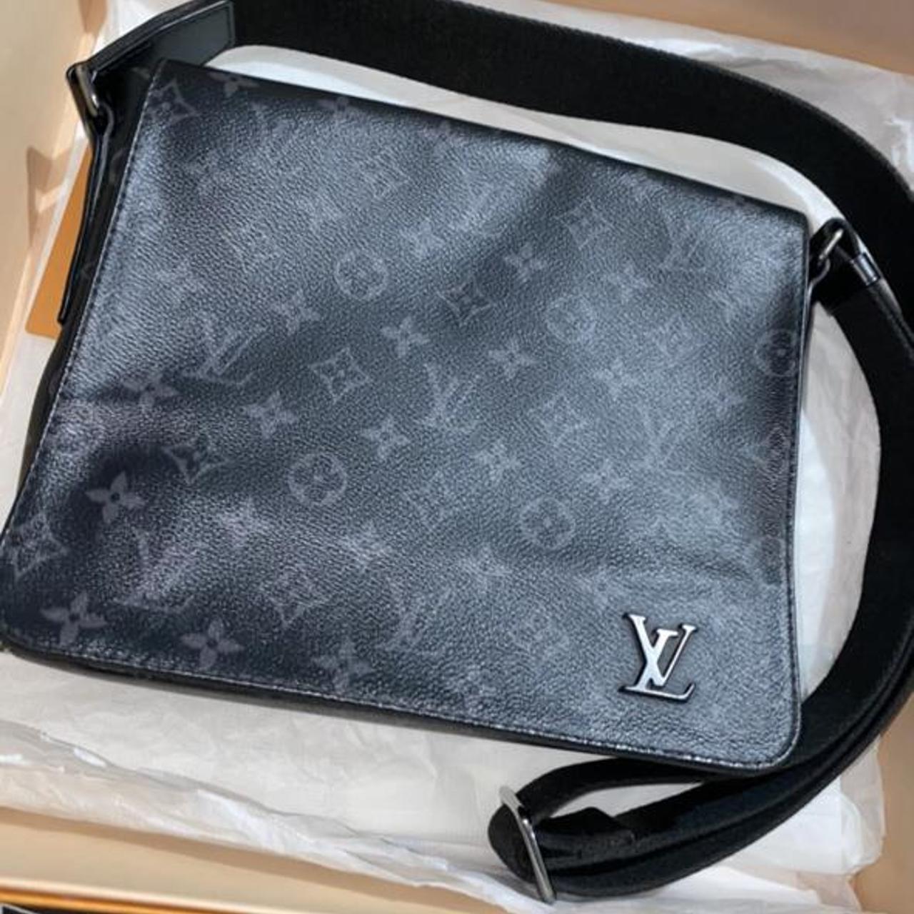 Louis Vuitton district monogram messenger bag 100%... - Depop