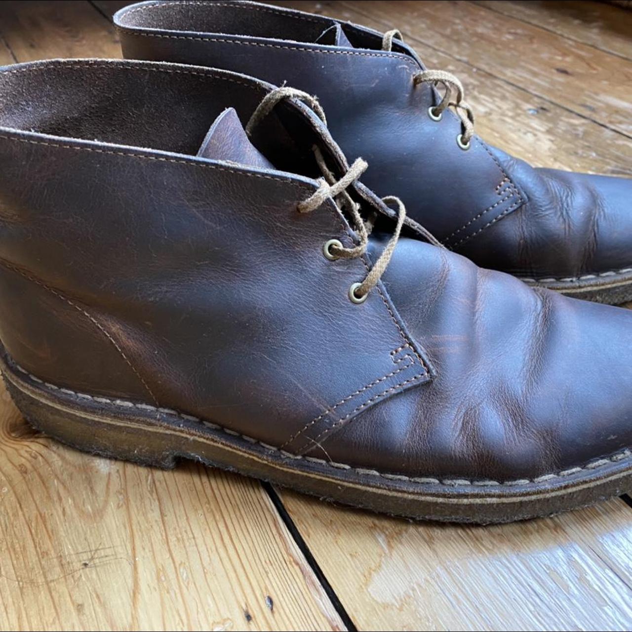 Clarks Men's Brown Boots | Depop