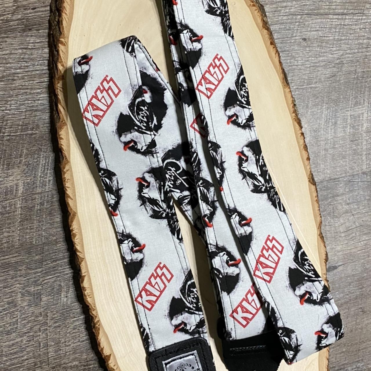 Kiss guitar strap Custom orders also available... Depop