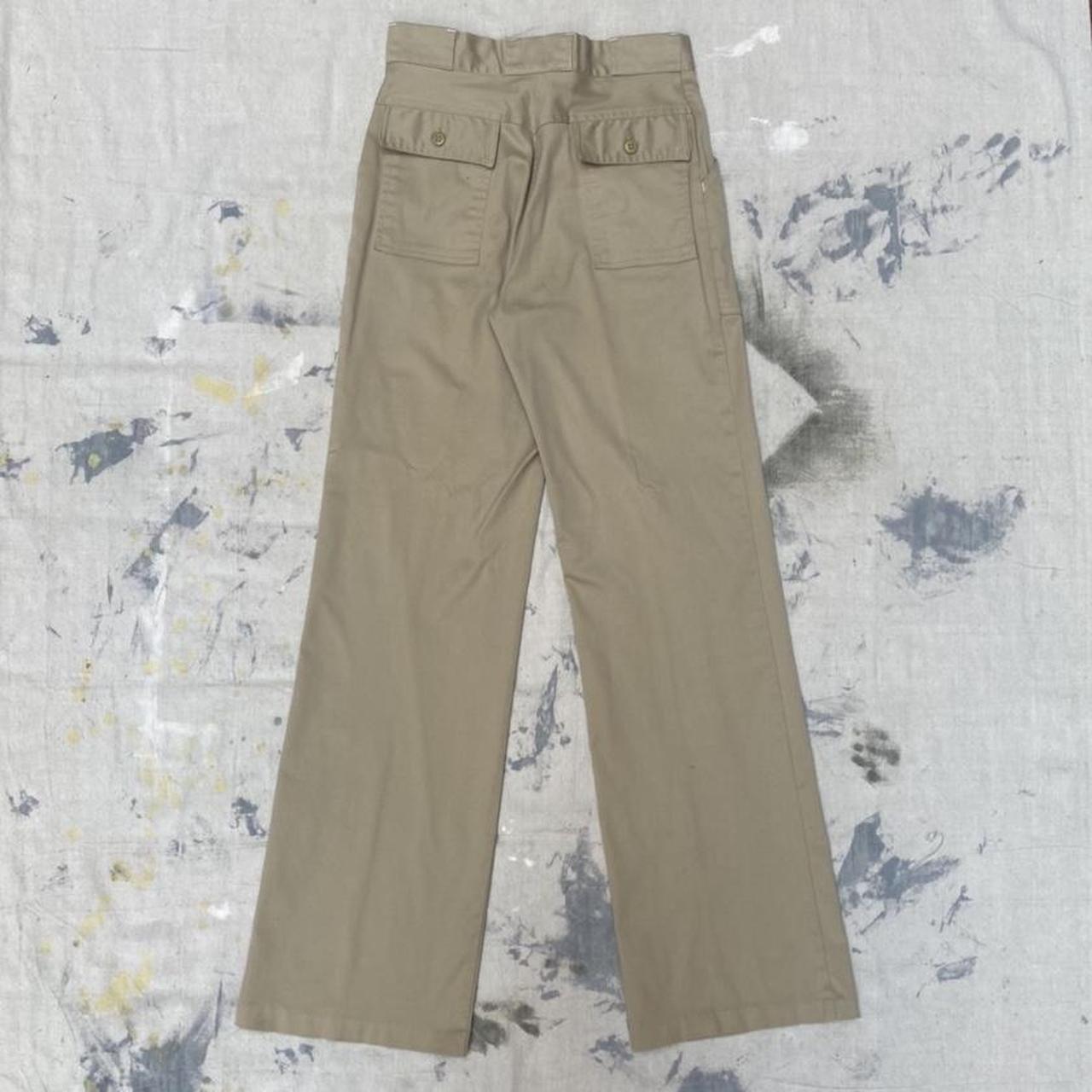 vintage 70s khaki bush pants unisex, really... - Depop