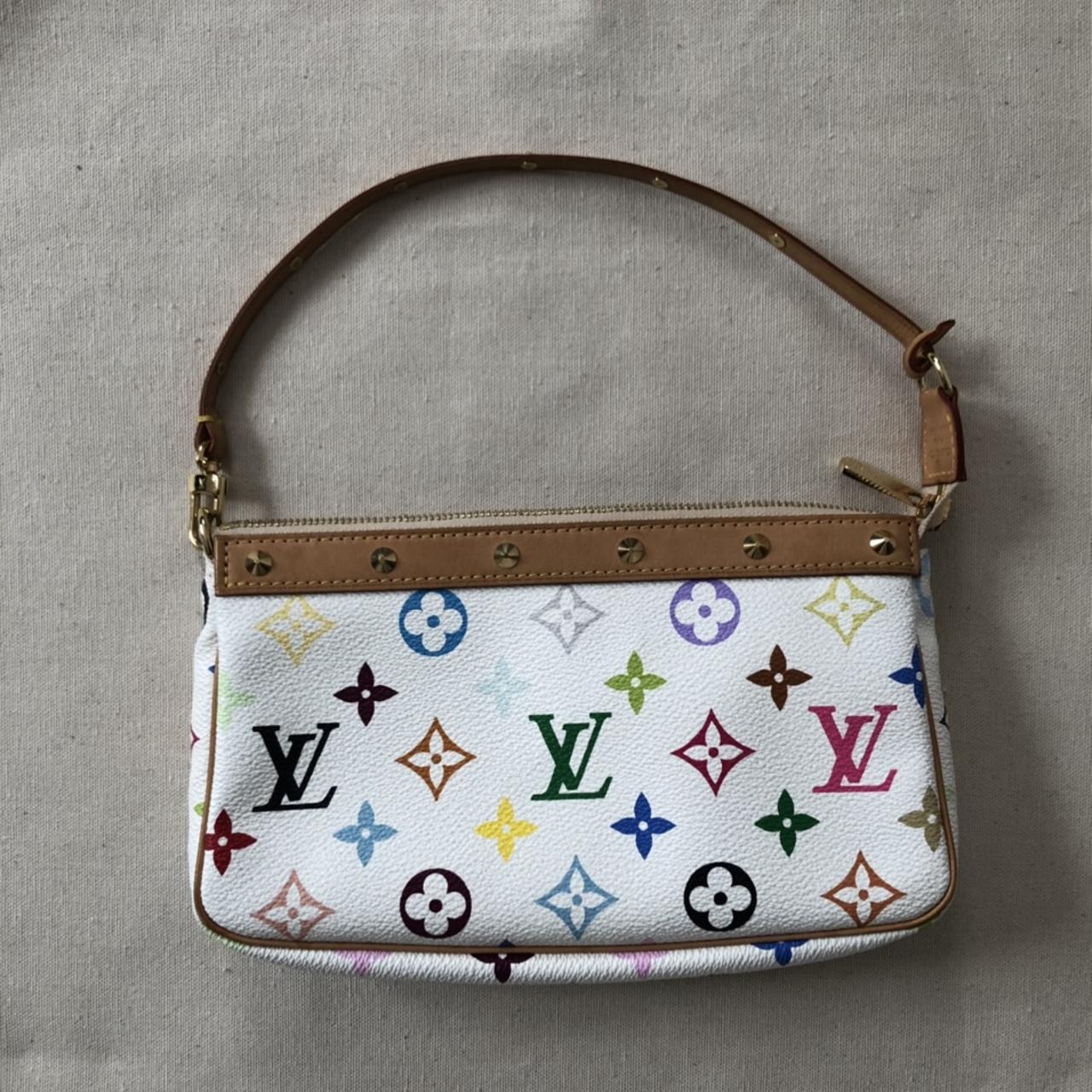 RARE Louis Vuitton Rainbow Monogram Shoulder Bag Vintage